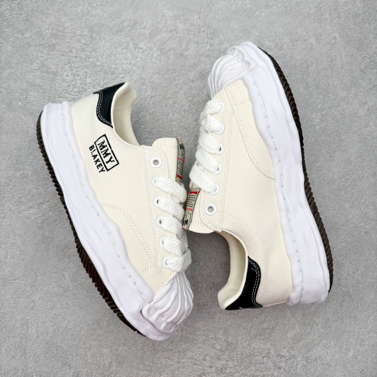Maison Mihara Yasuhiro Blakey Sneakers 三原康裕贝壳头创新溶解风变