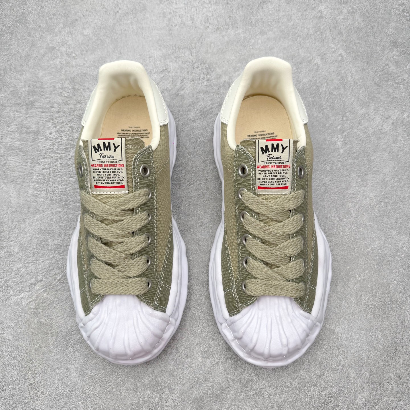 Maison Mihara Yasuhiro Blakey Sneakers 三原康裕贝壳头创新溶解风变