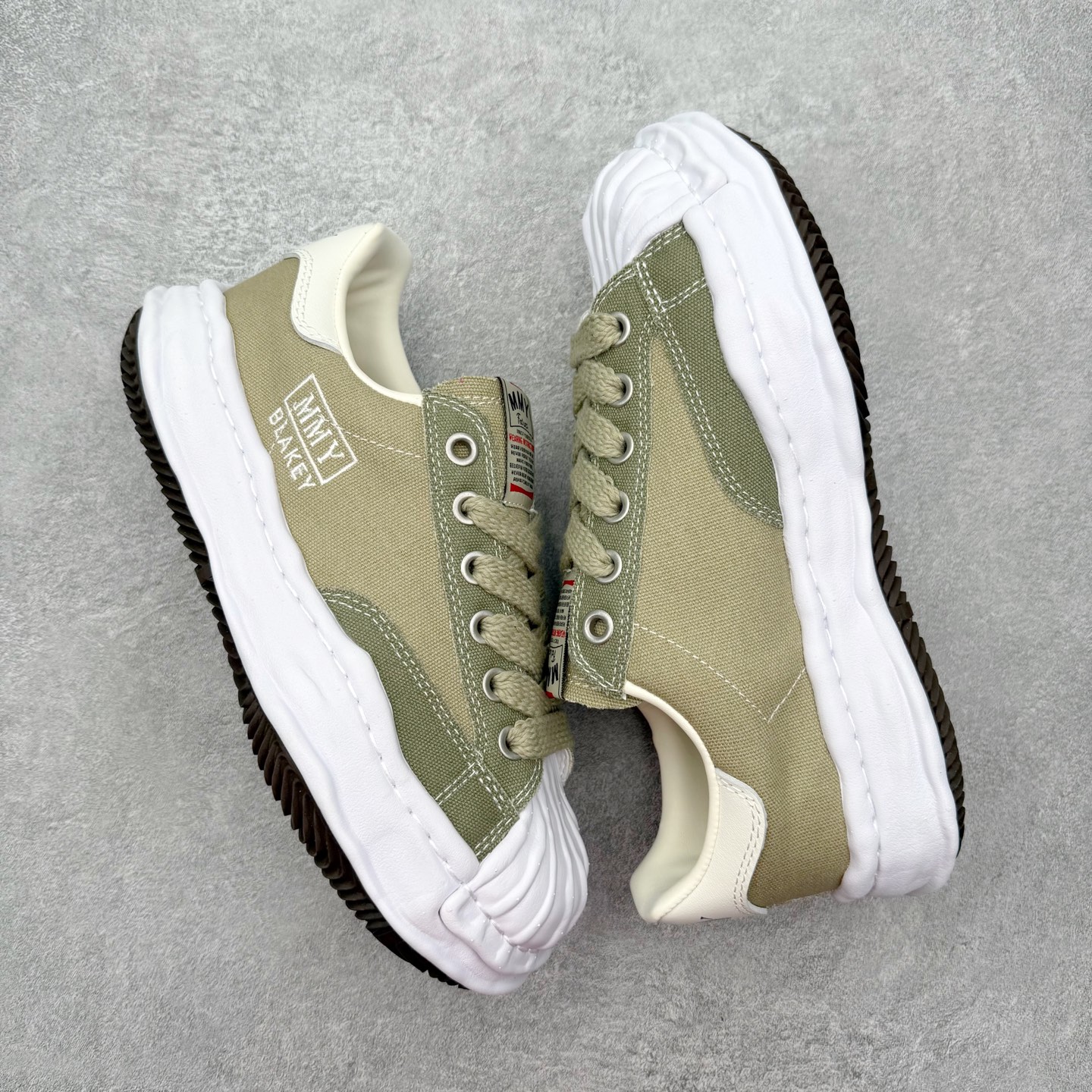 Maison Mihara Yasuhiro Blakey Sneakers 三原康裕贝壳头创新溶解风变