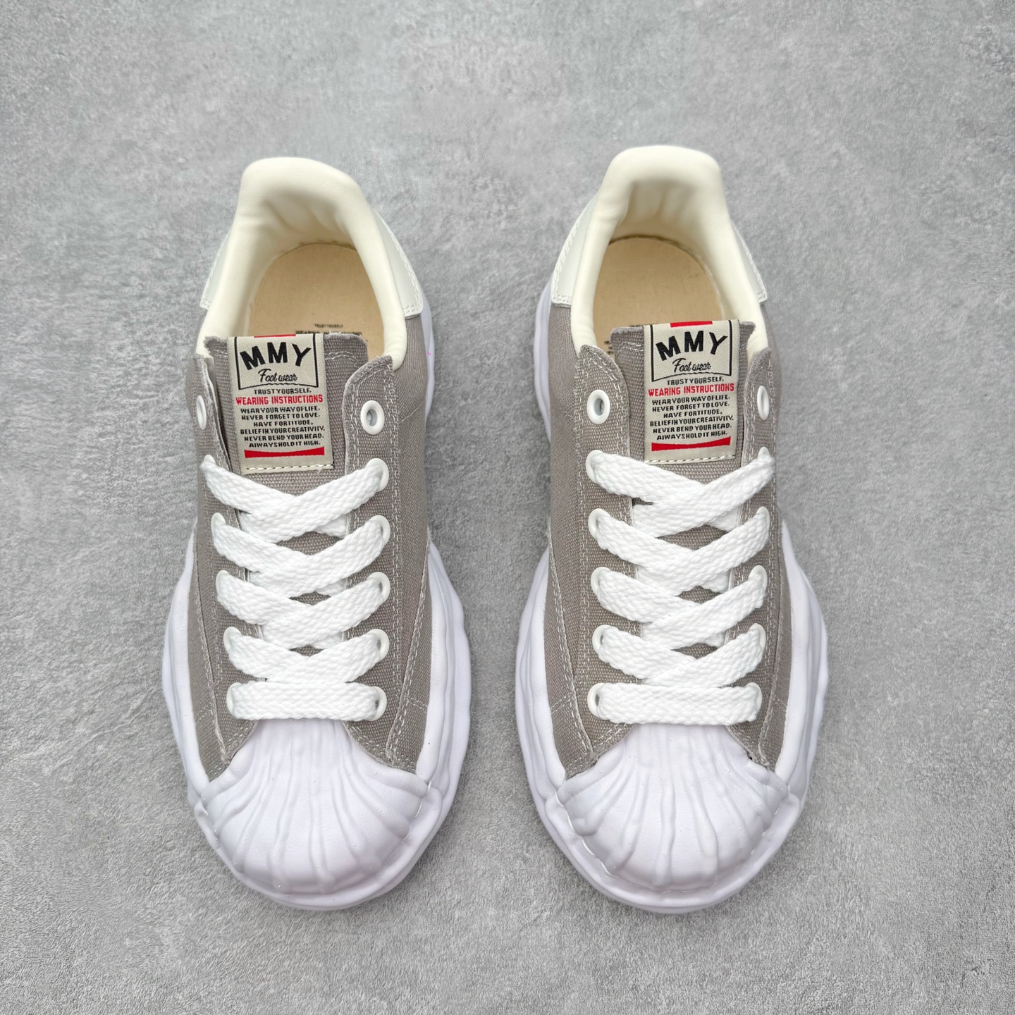 Maison Mihara Yasuhiro Blakey Sneakers 三原康裕贝壳头创新溶解风变