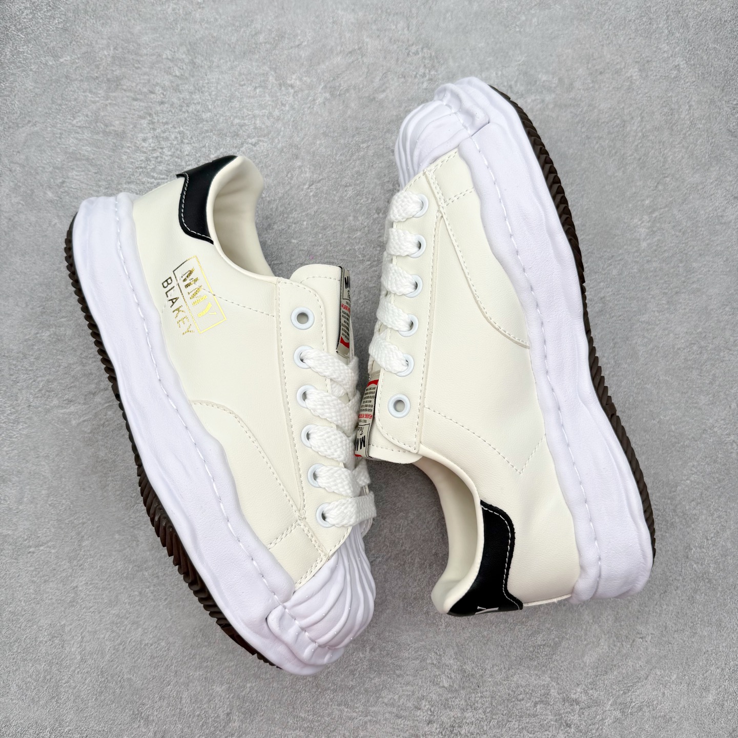 Maison Mihara Yasuhiro Blakey Sneakers 三原康裕贝壳头创新溶解风变