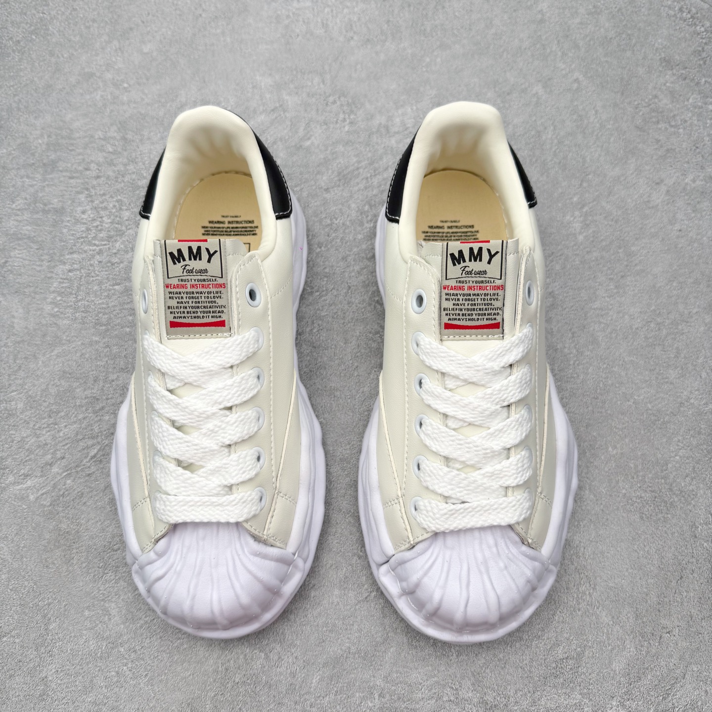 Maison Mihara Yasuhiro Blakey Sneakers 三原康裕贝壳头创新溶解风变