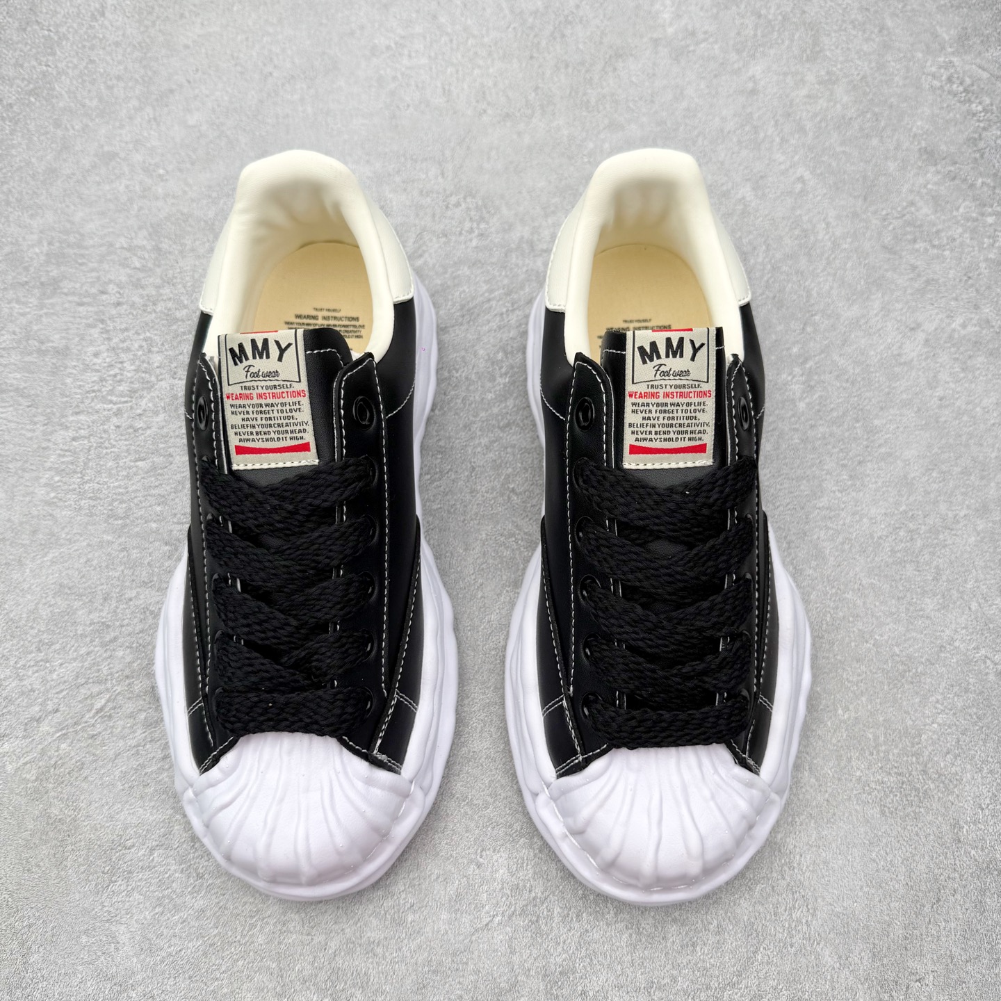 Maison Mihara Yasuhiro Blakey Sneakers 三原康裕贝壳头创新溶解风变