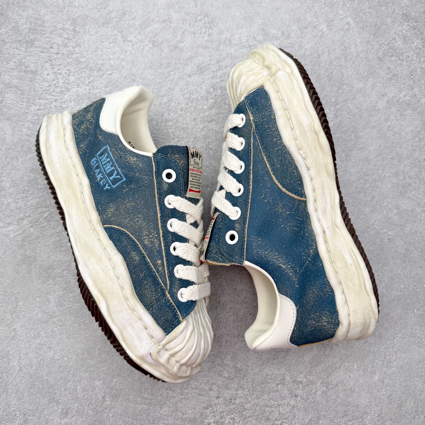 Maison Mihara Yasuhiro Blakey Sneakers 三原康裕贝壳头创新溶解风变