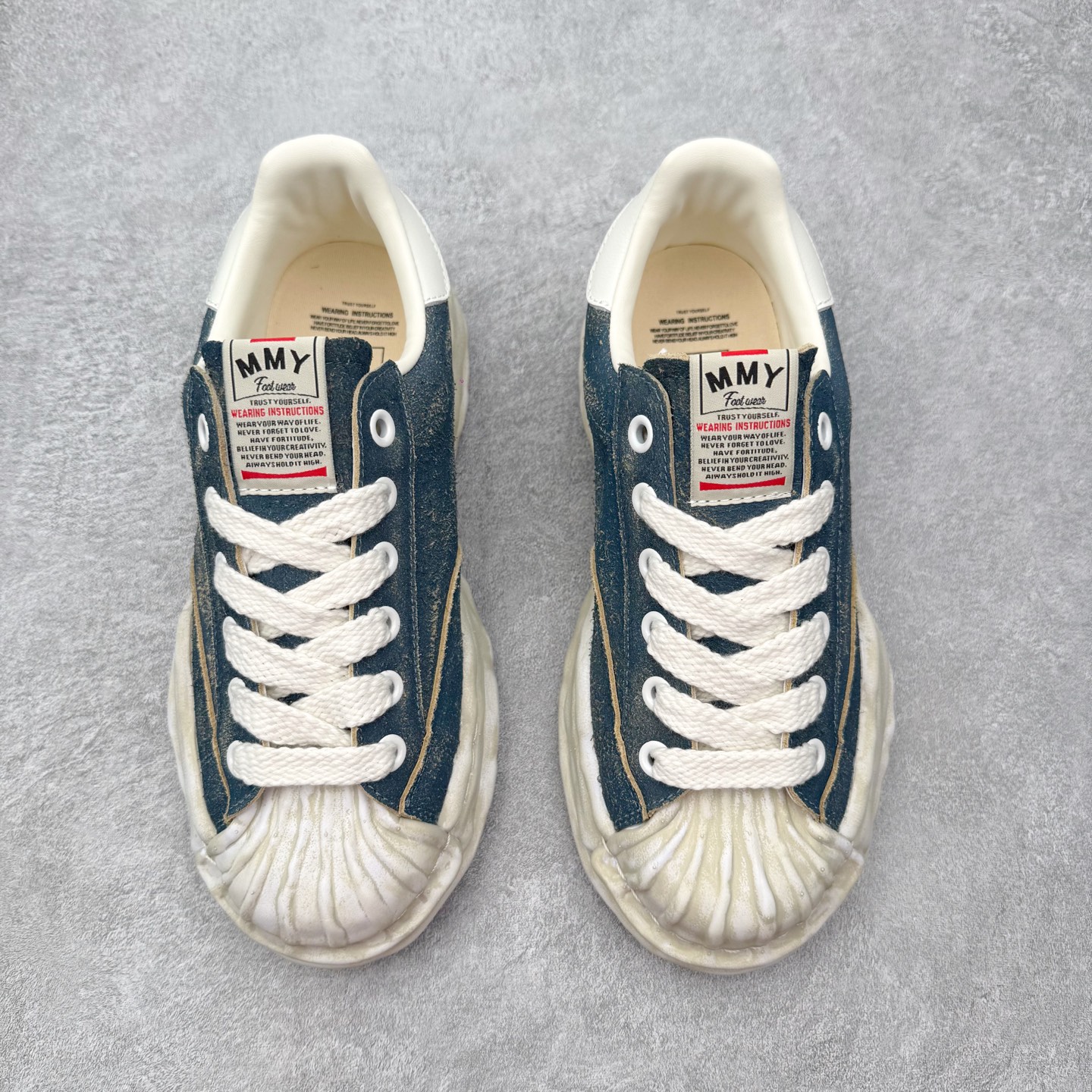 Maison Mihara Yasuhiro Blakey Sneakers 三原康裕贝壳头创新溶解风变