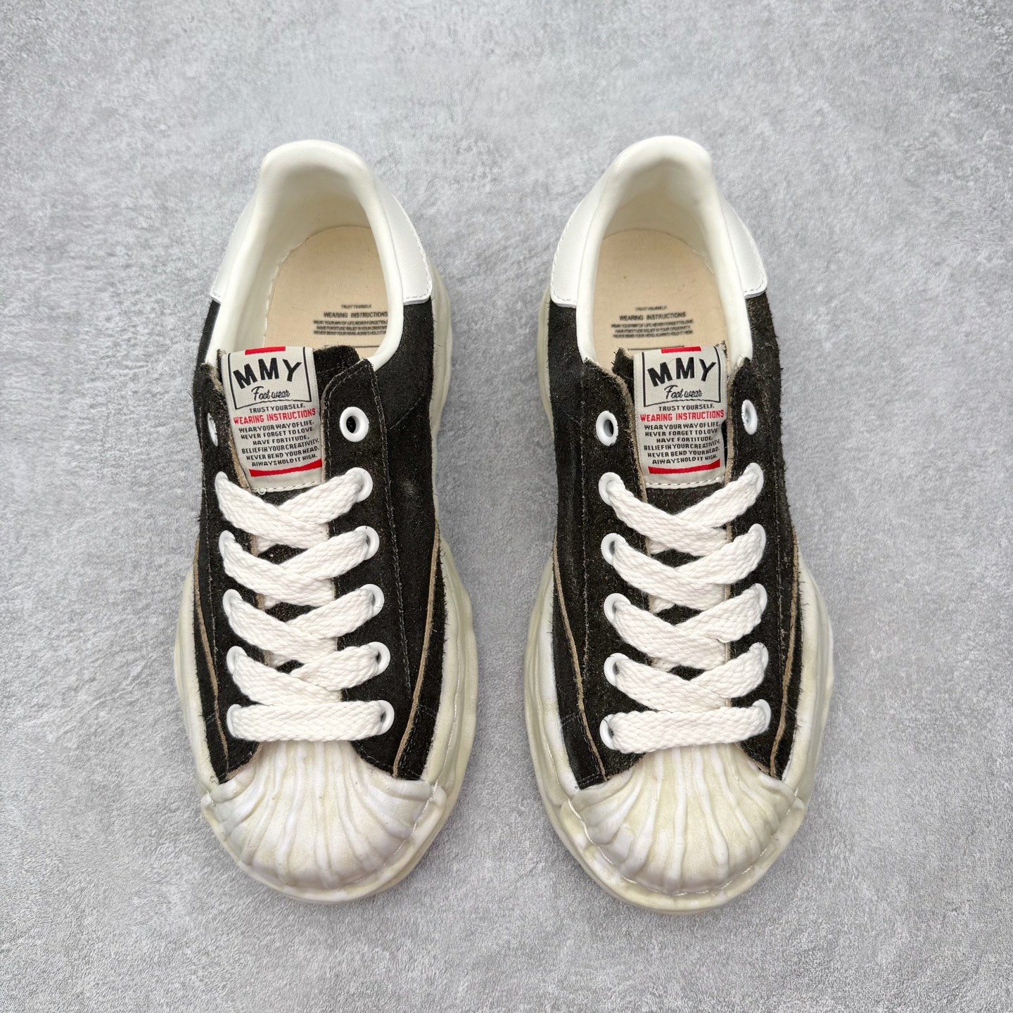Maison Mihara Yasuhiro Blakey Sneakers 三原康裕贝壳头创新溶解风变