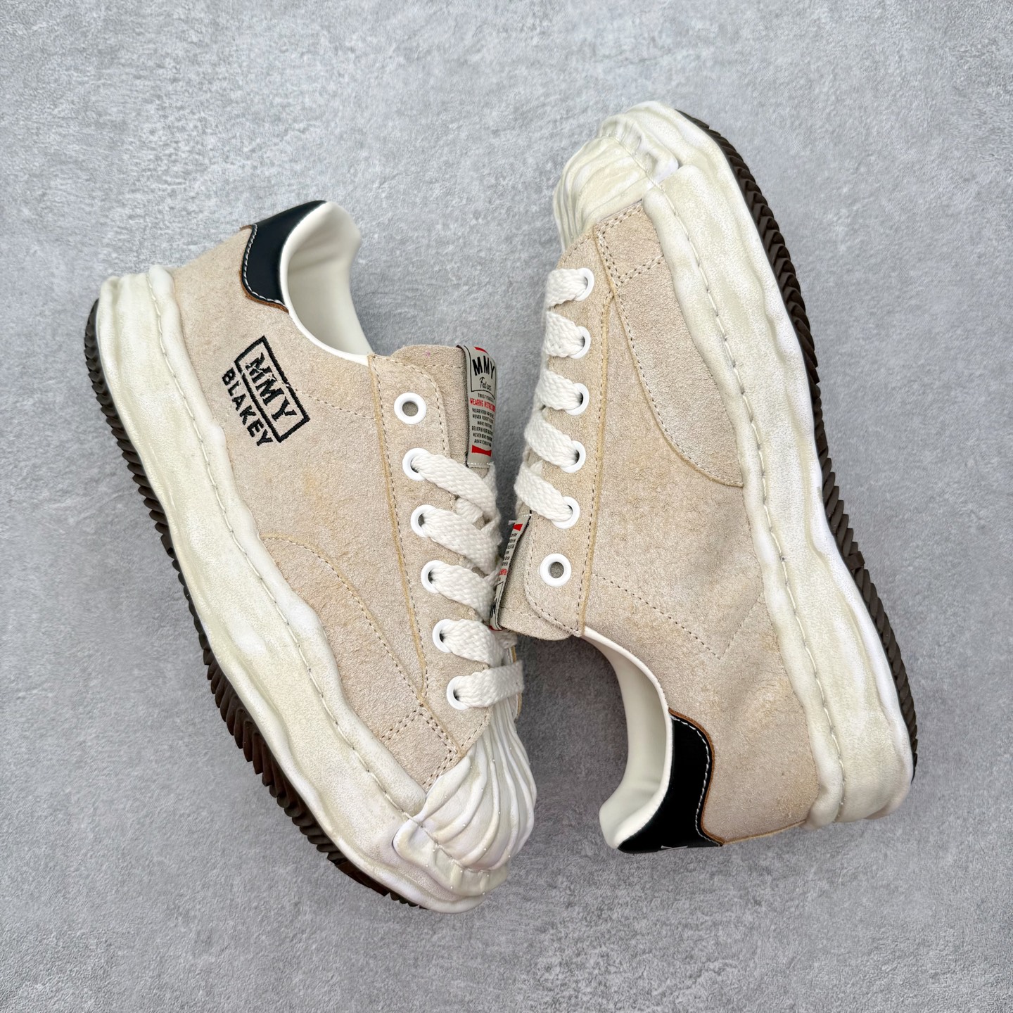 Maison Mihara Yasuhiro Blakey Sneakers 三原康裕贝壳头创新溶解风变