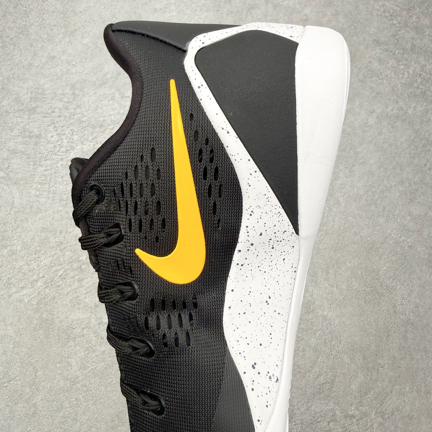 ＃GX纯原 NK Kobe 9 Low EM PE 科比九代舒适减震防滑低帮篮球鞋 黑金 IH1401-