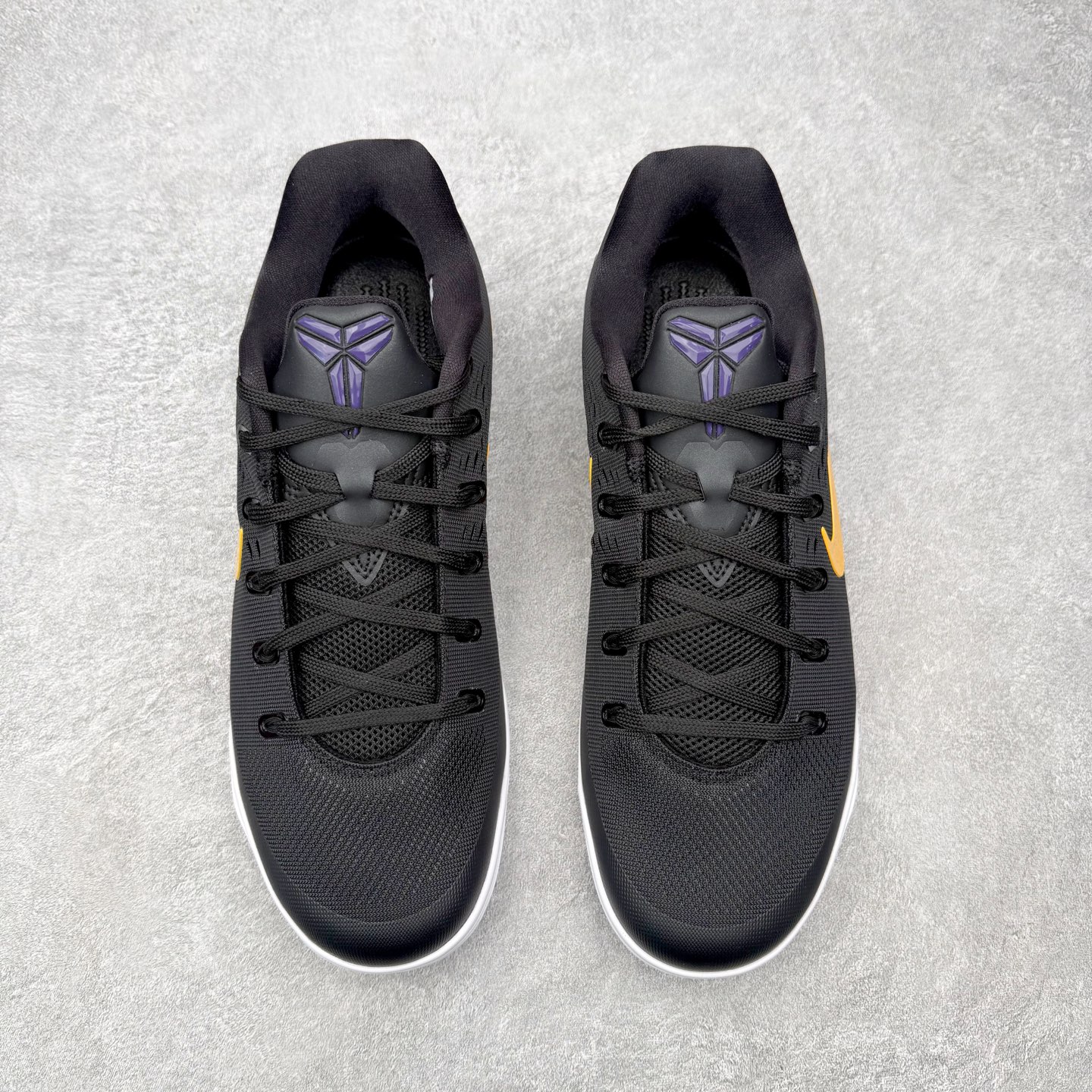 ＃GX纯原 NK Kobe 9 Low EM PE 科比九代舒适减震防滑低帮篮球鞋 黑金 IH1401-