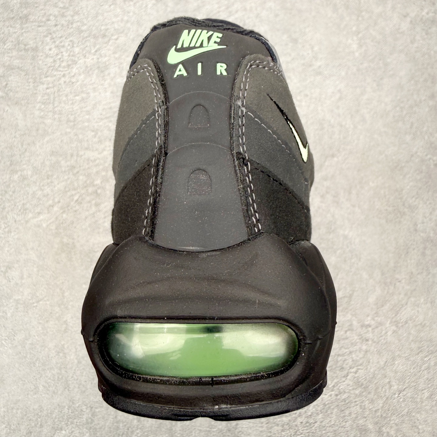 NK Air Max 95 复古减震气垫跑鞋 灰黑 HM0622-001 经典重温 外单专供大厂出品 品