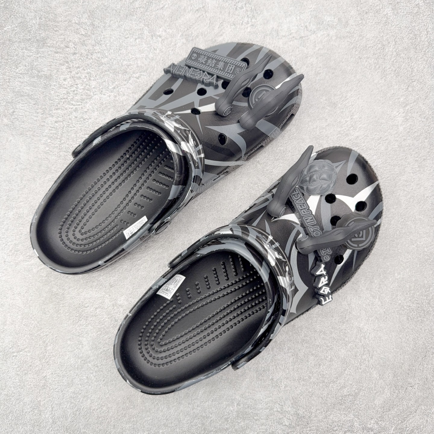 Clot x Crocs Classic Clog卡骆驰陈冠希联名限定合作系列EVA经典一脚蹬包头洞洞鞋