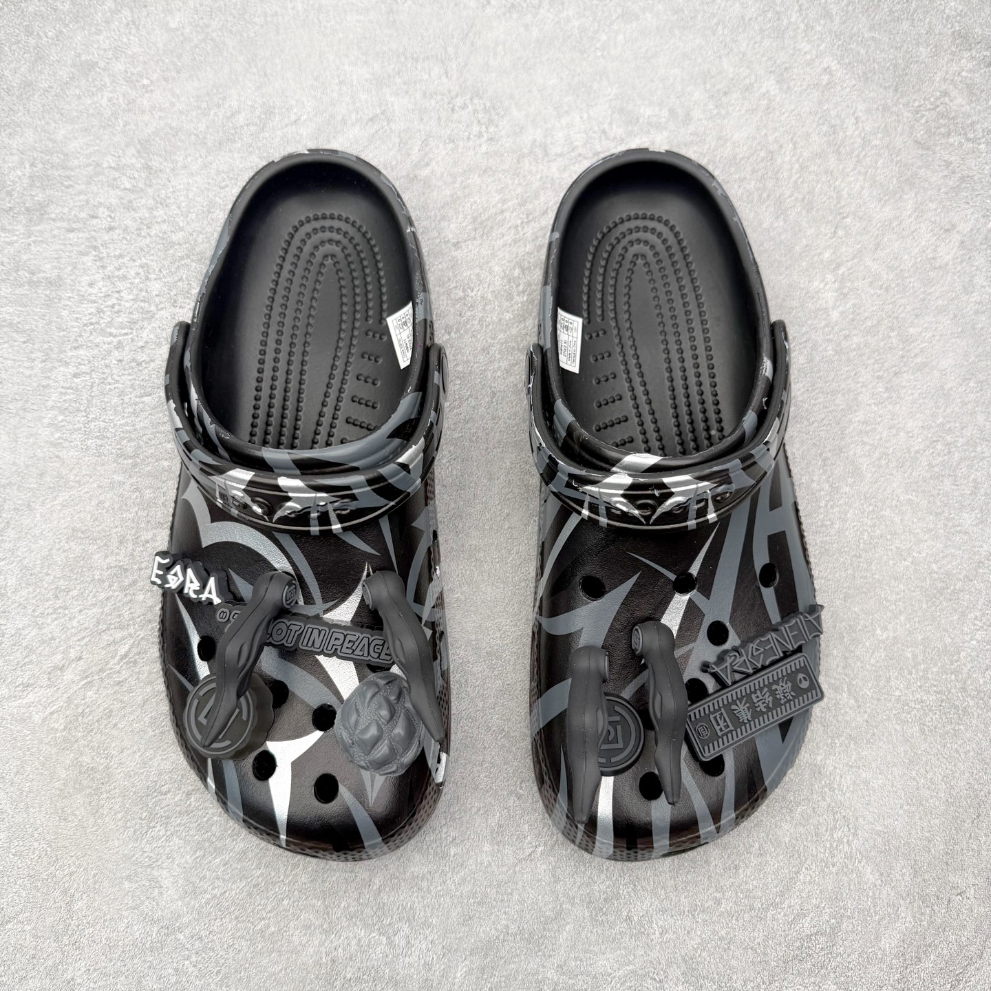 Clot x Crocs Classic Clog卡骆驰陈冠希联名限定合作系列EVA经典一脚蹬包头洞洞鞋