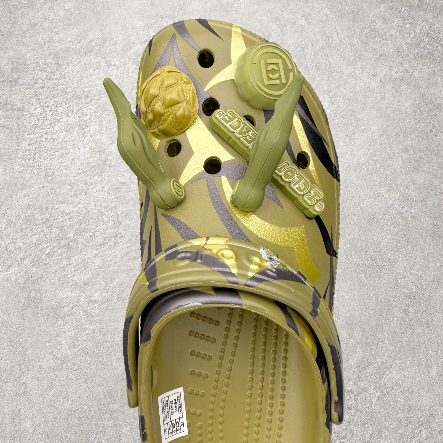 Clot x Crocs Classic Clog卡骆驰陈冠希联名限定合作系列EVA经典一脚蹬包头洞洞鞋