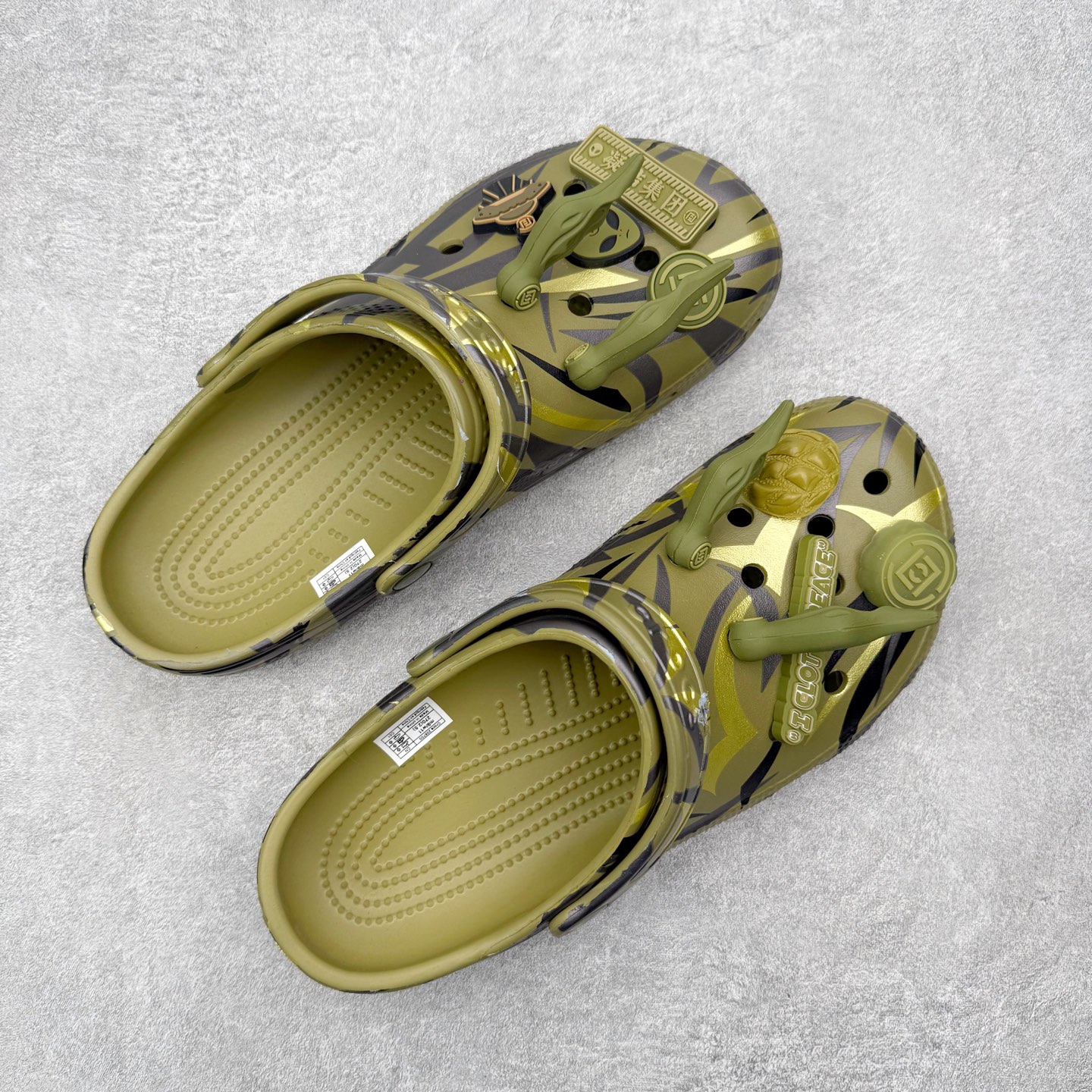 Clot x Crocs Classic Clog卡骆驰陈冠希联名限定合作系列EVA经典一脚蹬包头洞洞鞋
