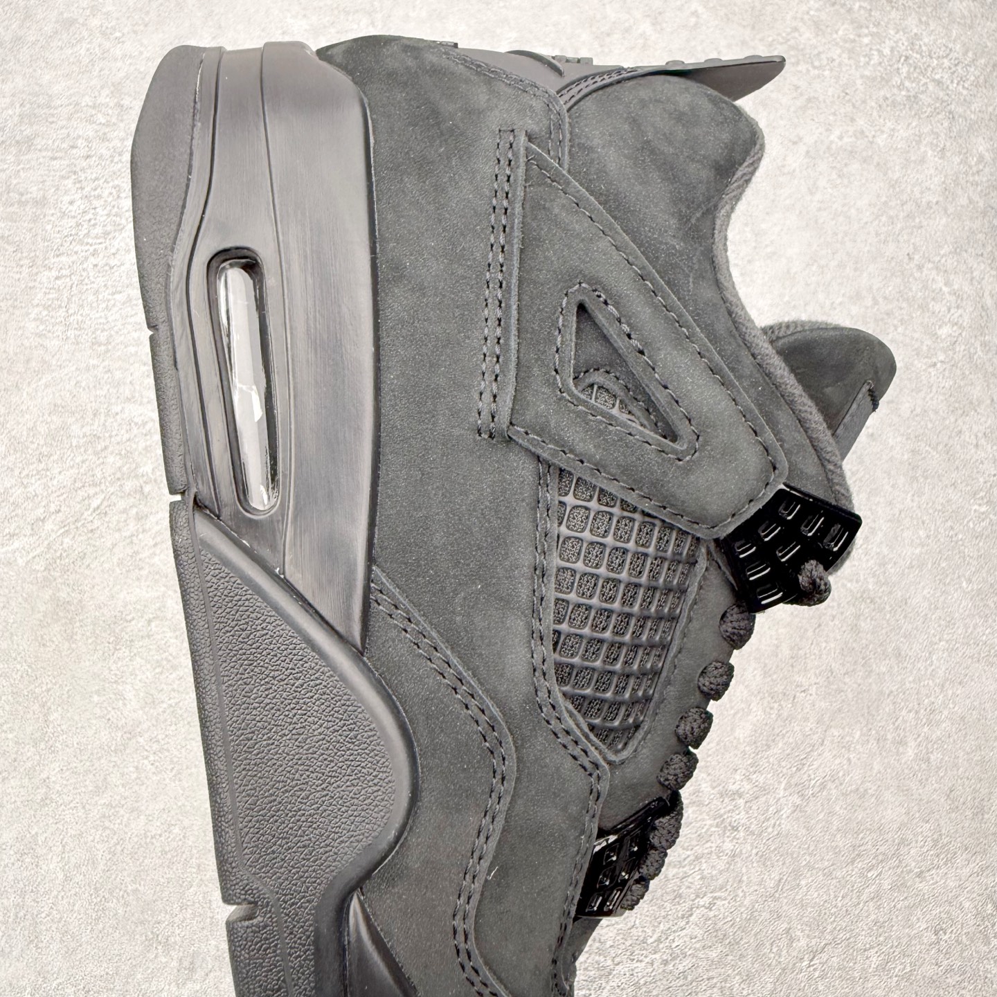 ＃DT纯原 Air Jordan AJ4 Retro 黑猫 CU1110-010 原厂头层皮料 全新升级