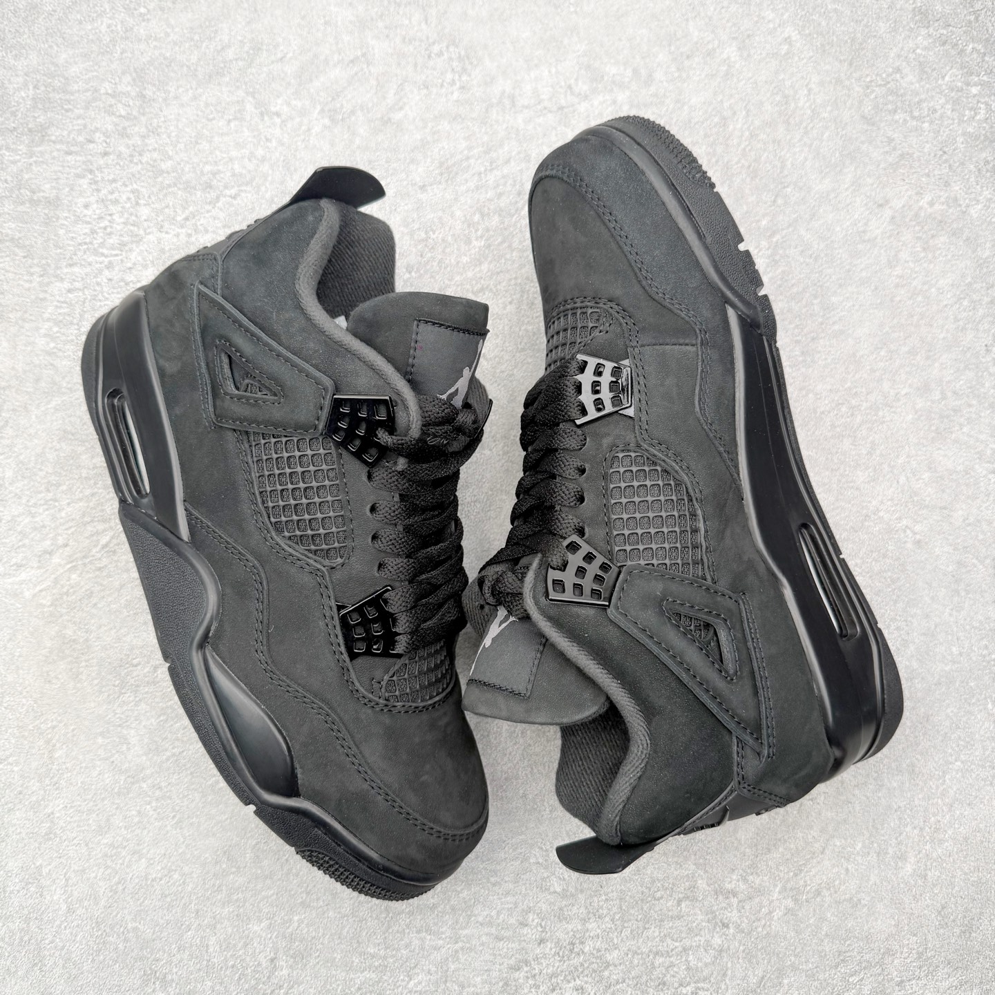 ＃DT纯原 Air Jordan AJ4 Retro 黑猫 CU1110-010 原厂头层皮料 全新升级