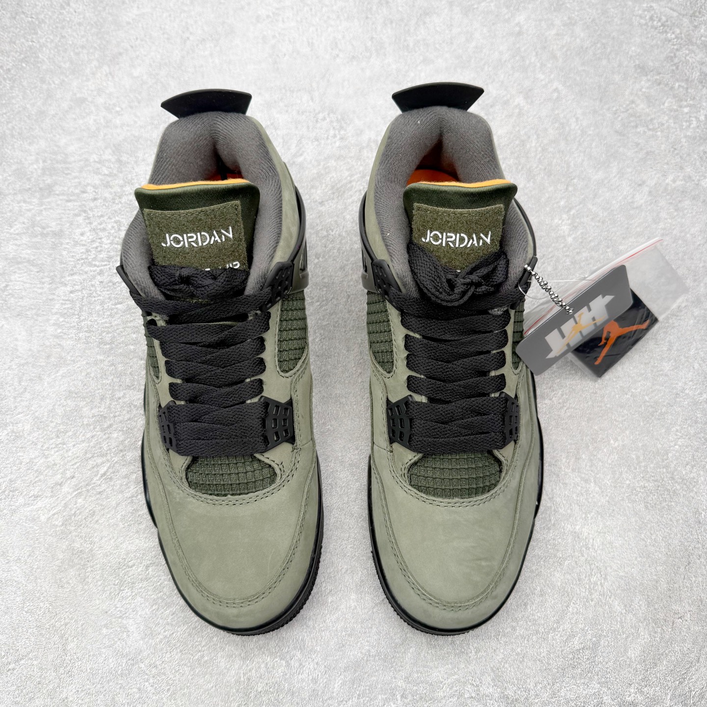＃DT纯原 UNDEFEATED x Air Jordan AJ4 联名军绿黑 IB1519-200 原