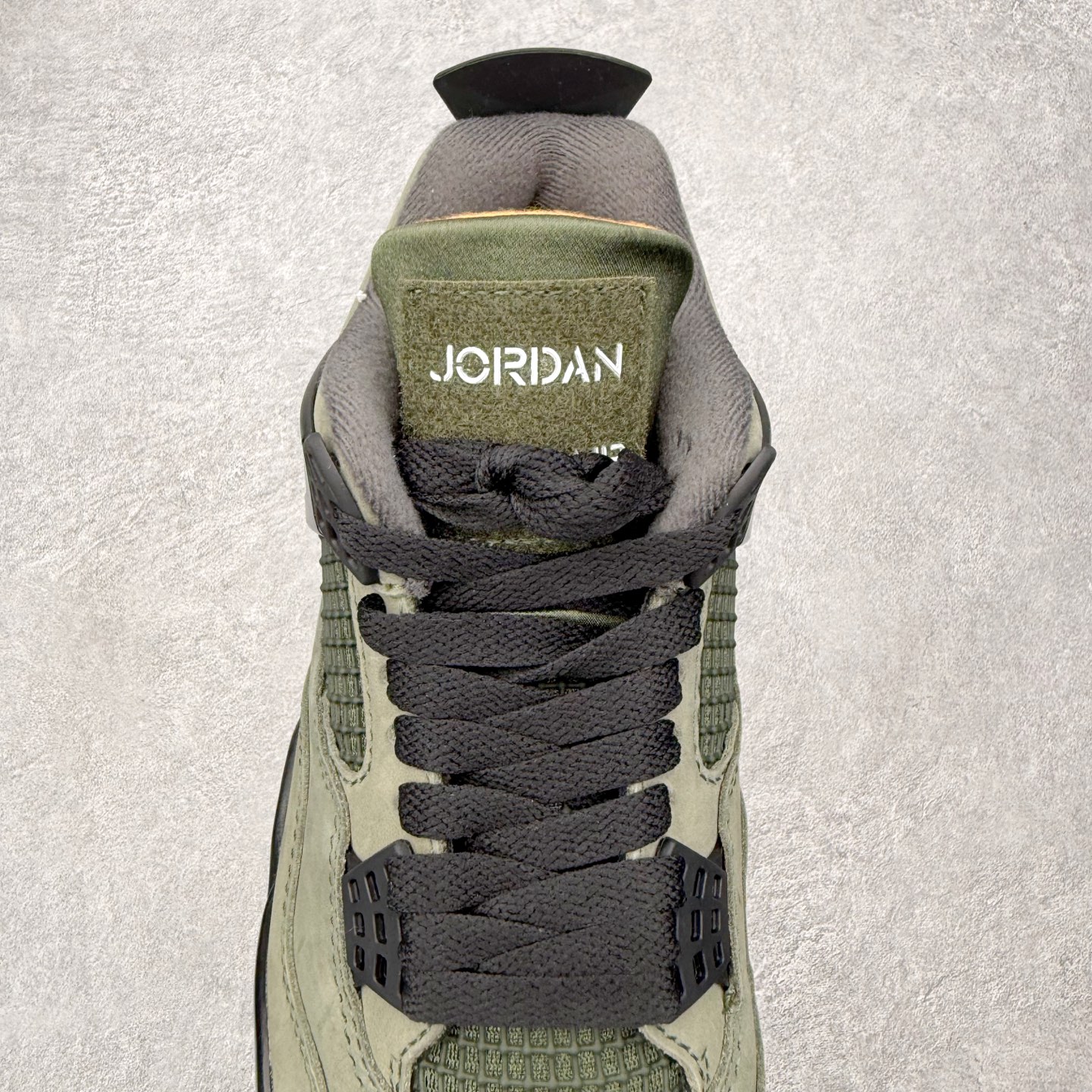 ＃DT纯原 UNDEFEATED x Air Jordan AJ4 联名军绿黑 IB1519-200 原