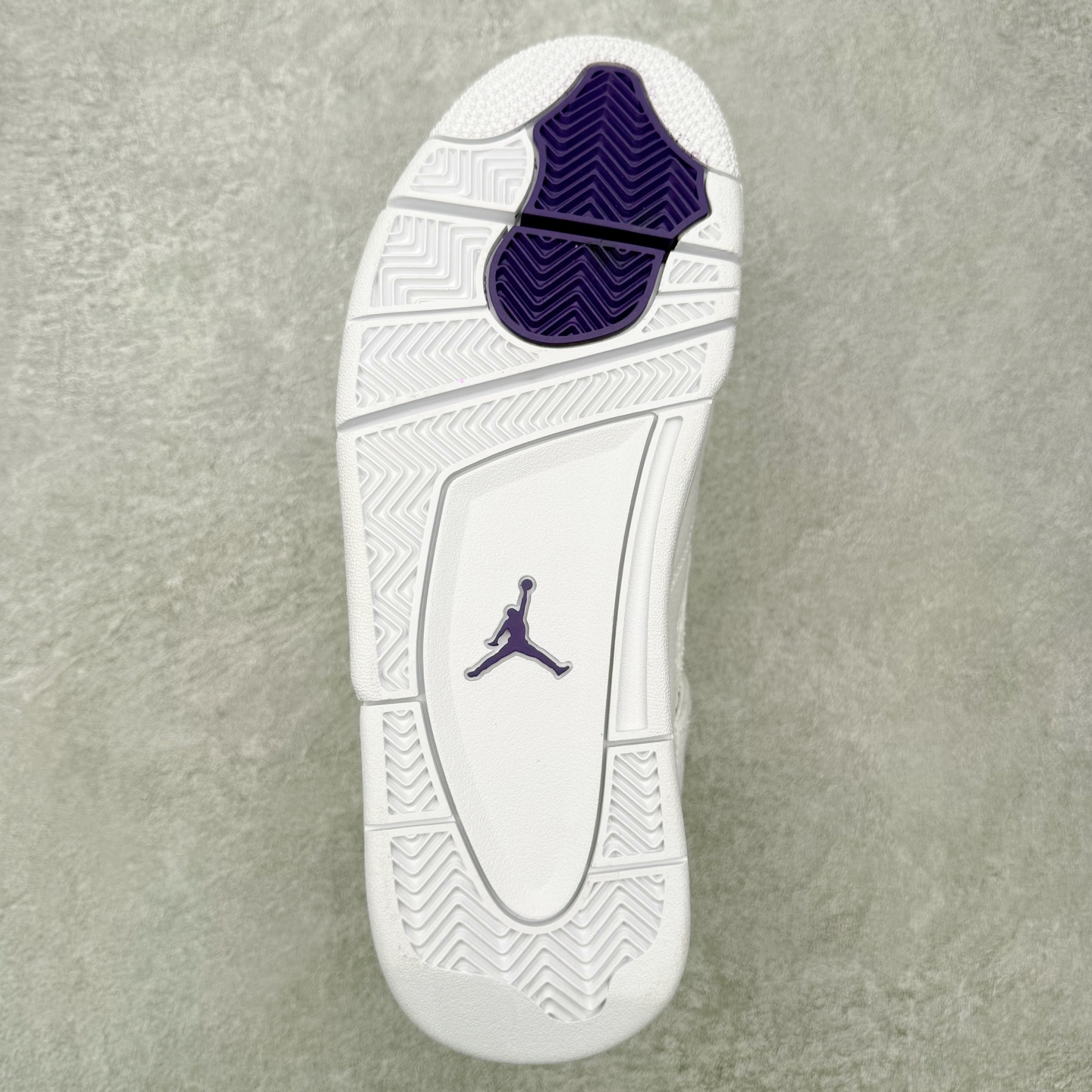 ＃DT纯原 Air Jordan AJ4 Retro 白紫 CT8527-115 原厂头层皮料 全新升级