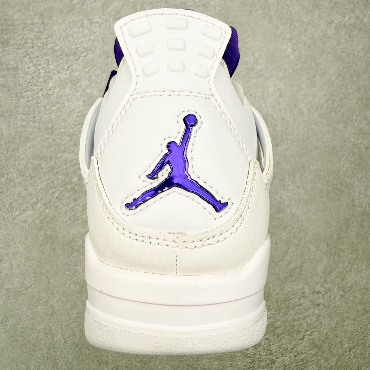 ＃DT纯原 Air Jordan AJ4 Retro 白紫 CT8527-115 原厂头层皮料 全新升级