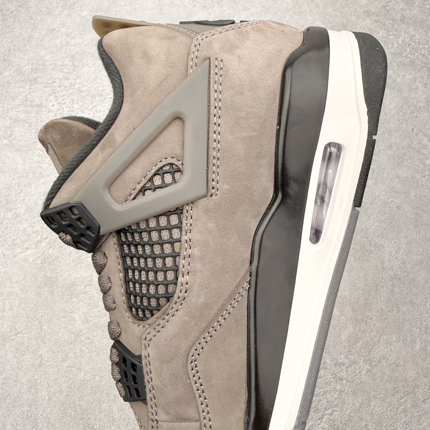 ＃DT纯原 Air Jordan AJ4 Ship “Cave Stone”摩卡棕色 FV5029-20