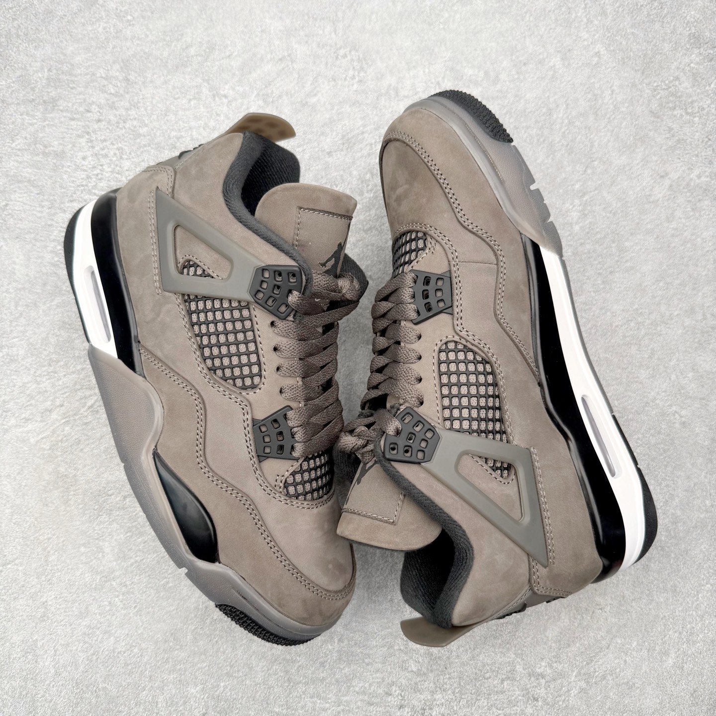 ＃DT纯原 Air Jordan AJ4 Ship “Cave Stone”摩卡棕色 FV5029-20