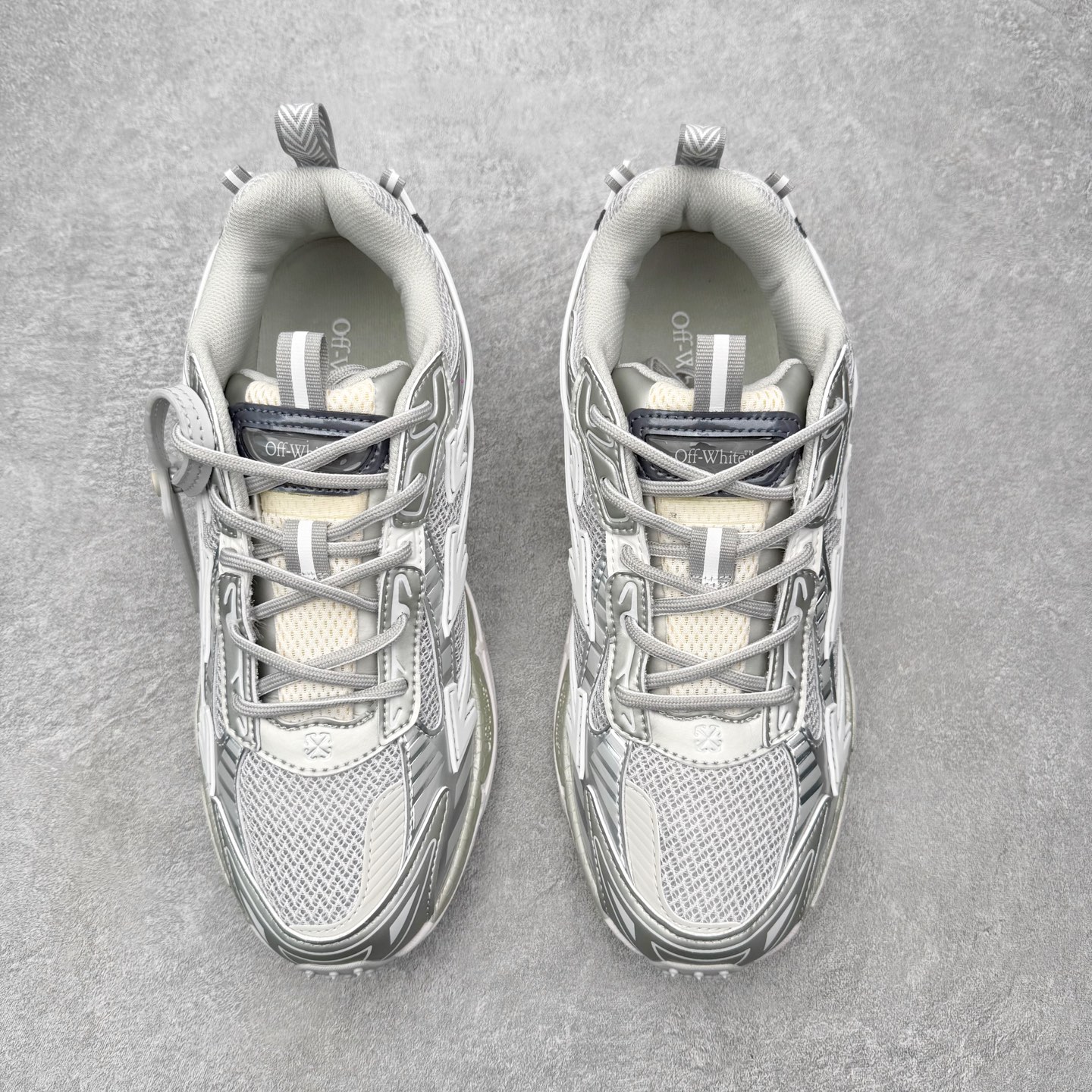 ＃KX Off-White 2024年OW最新款跑鞋 #百分百原盒正确版 原楦原纸板数据开发 4层分离大