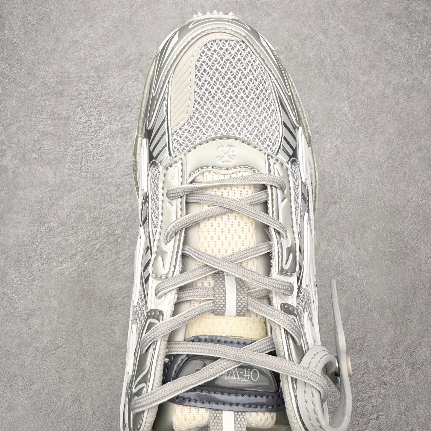 ＃KX Off-White 2024年OW最新款跑鞋 #百分百原盒正确版 原楦原纸板数据开发 4层分离大