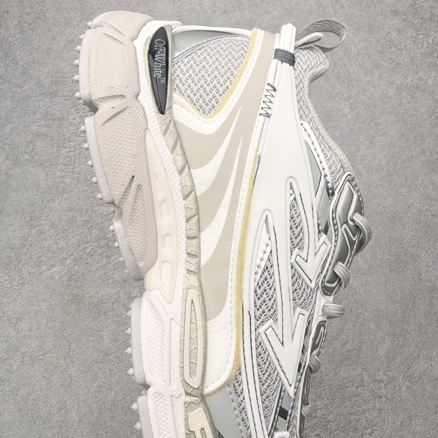 ＃KX Off-White 2024年OW最新款跑鞋 #百分百原盒正确版 原楦原纸板数据开发 4层分离大