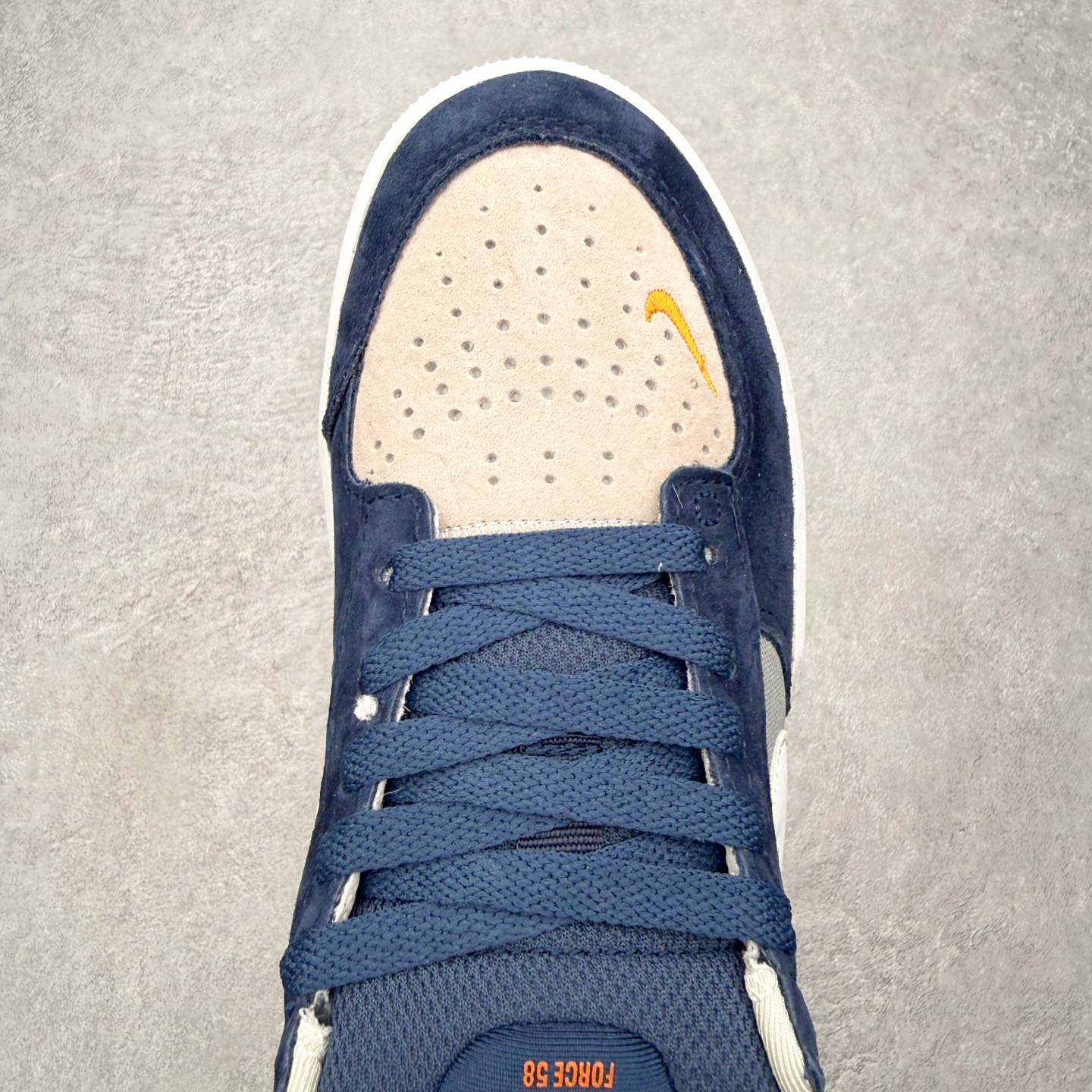 ＃ Nike SB Force 58 男子低帮耐磨专业滑板鞋 CZ2959-403 海军蓝灰纯原 NK 