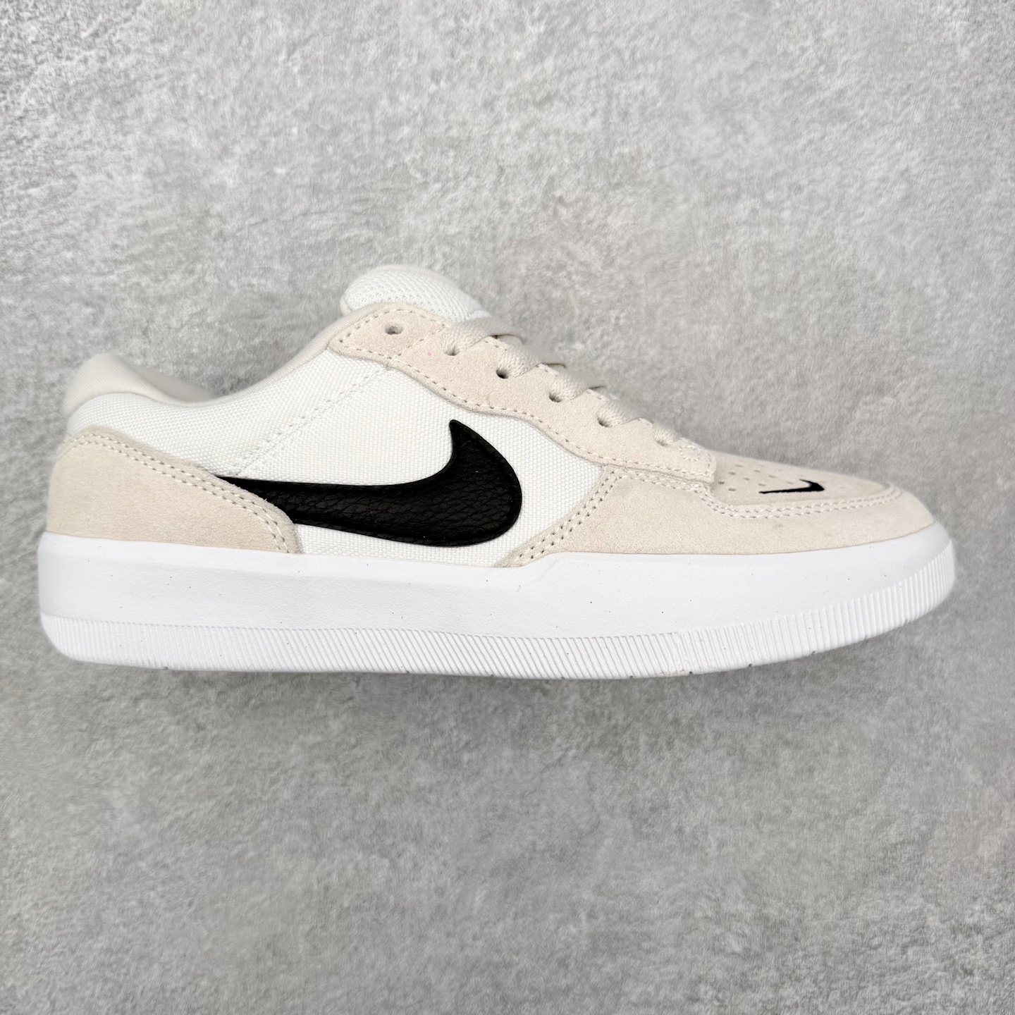 Nike SB Force 58 男子低帮耐磨专业滑板鞋 CZ2959-100 帆白黑纯原 NK SB 