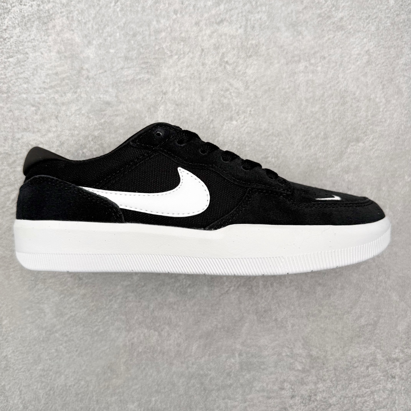 Nike SB Force 58 男子低帮耐磨专业滑板鞋 CZ2959-001 黑白纯原 NK SB F