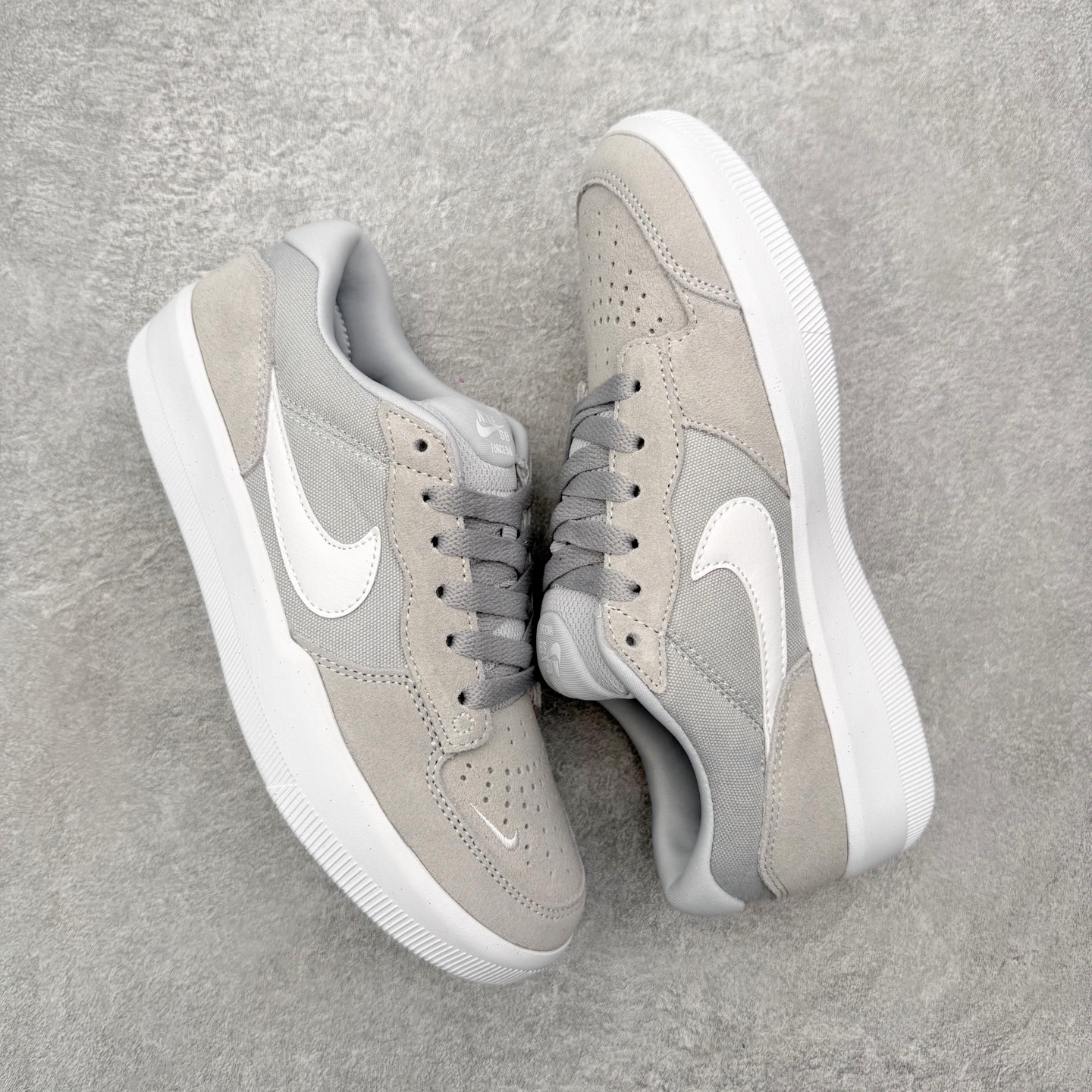 ＃ Nike SB Force 58 男子低帮耐磨专业滑板鞋 CZ2959-005 狼灰纯原 NK SB
