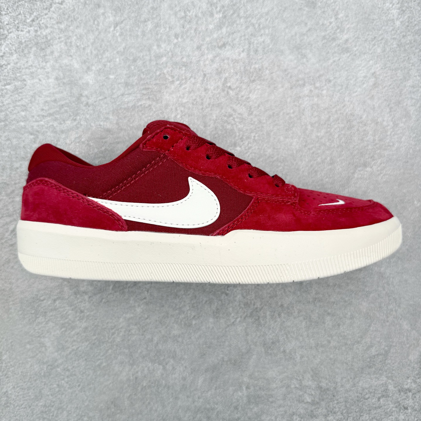 ＃ Nike SB Force 58 男子低帮耐磨滑板板鞋 CZ2959-600 贵族红白纯原 NK S