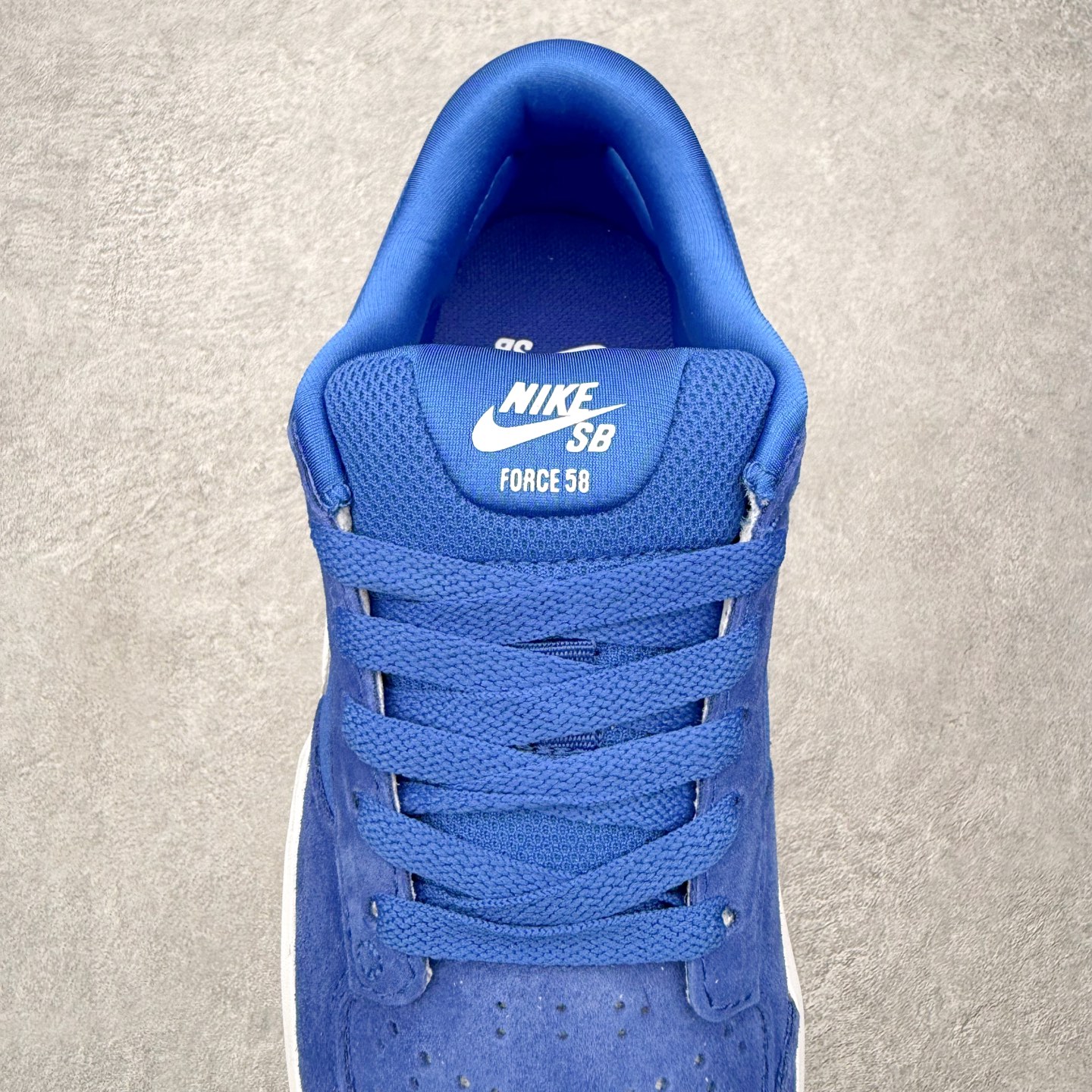 Nike SB Force 58 男子低帮耐磨滑板板鞋 CZ2959-401 宝蓝白纯原 NK SB F