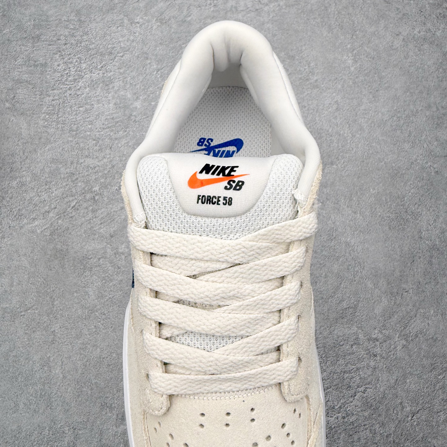 ＃ Nike SB Force 58 男子低帮耐磨滑板鞋 CZ2959-007 幻影灰蓝勾纯原 NK S
