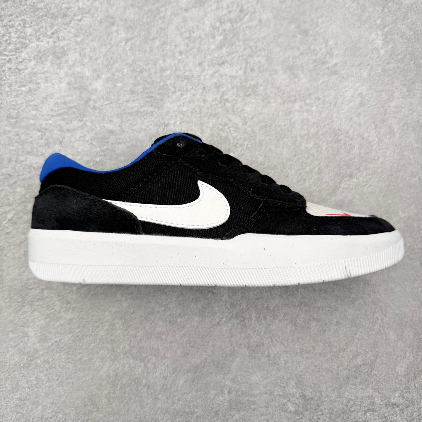Nike SB Force 58 男子低帮耐磨滑板鞋 CZ2959-002 黑蓝白纯原 NK SB Fo