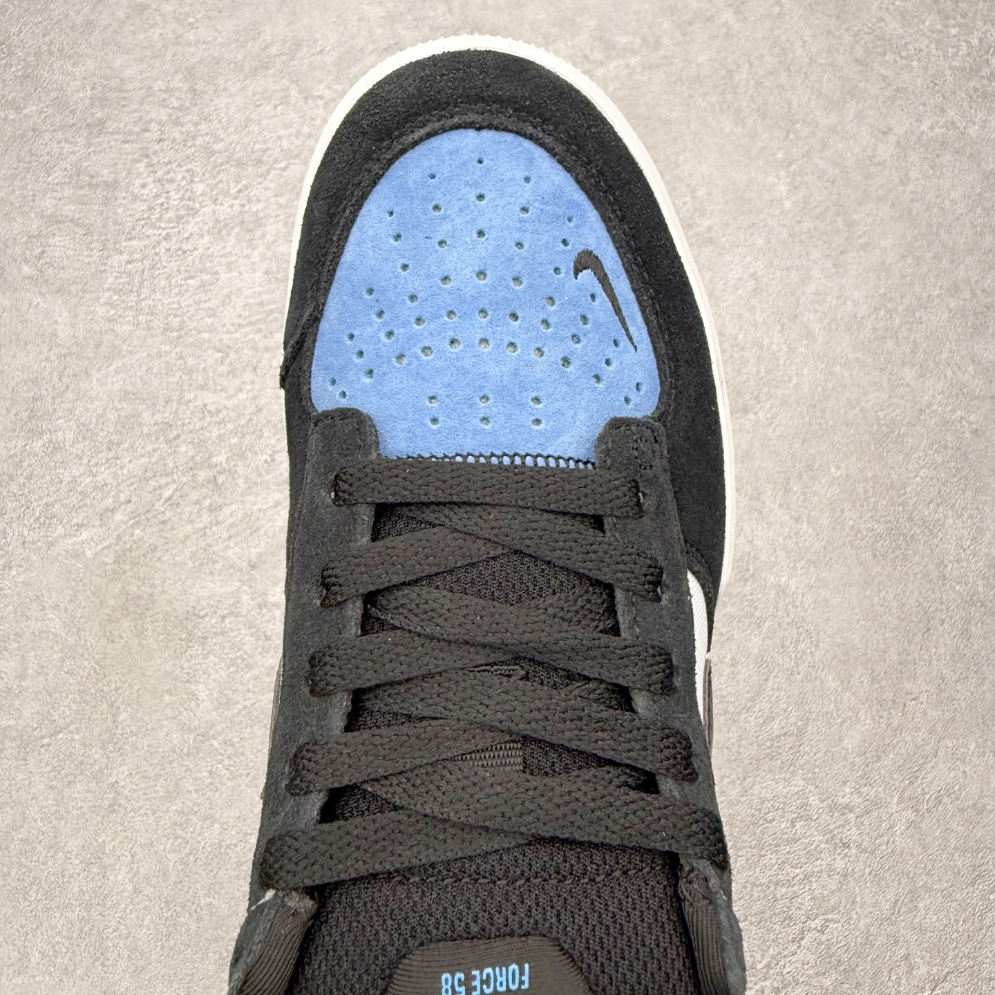 Nike SB Force 58 男子低帮耐磨滑板鞋 CZ2959-400 荷兰蓝白黑纯原 NK SB 