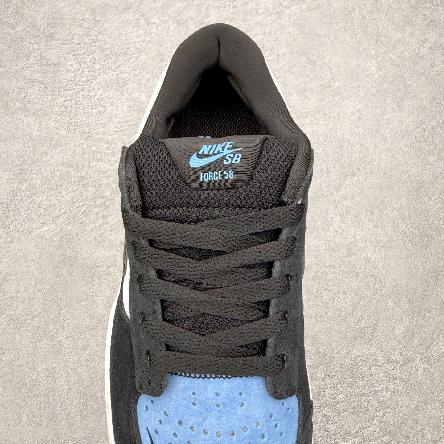 Nike SB Force 58 男子低帮耐磨滑板鞋 CZ2959-400 荷兰蓝白黑纯原 NK SB 