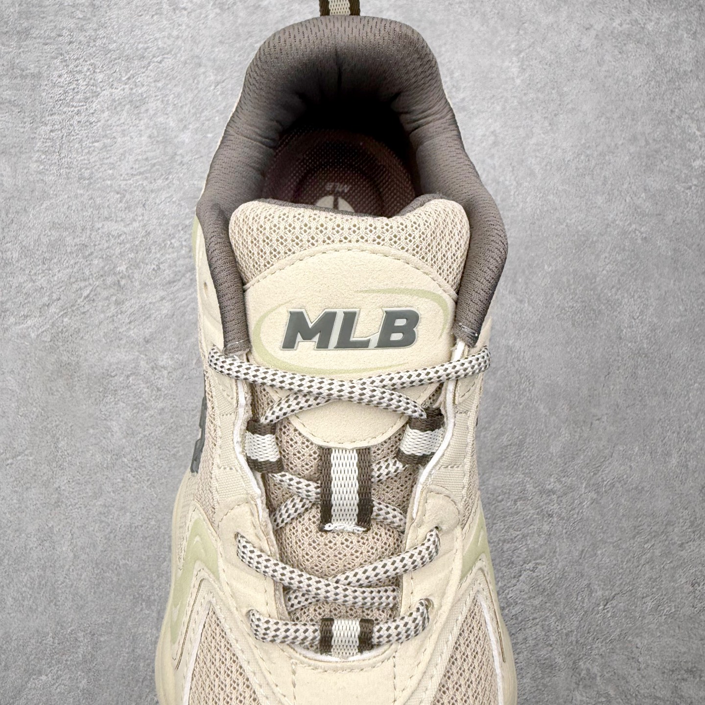 MLB 纽约洋基队织物合成革复古潮流波浪时尚舒适网面设计厚底百搭透气轻便增高低帮老爹鞋 男女同款 MLB