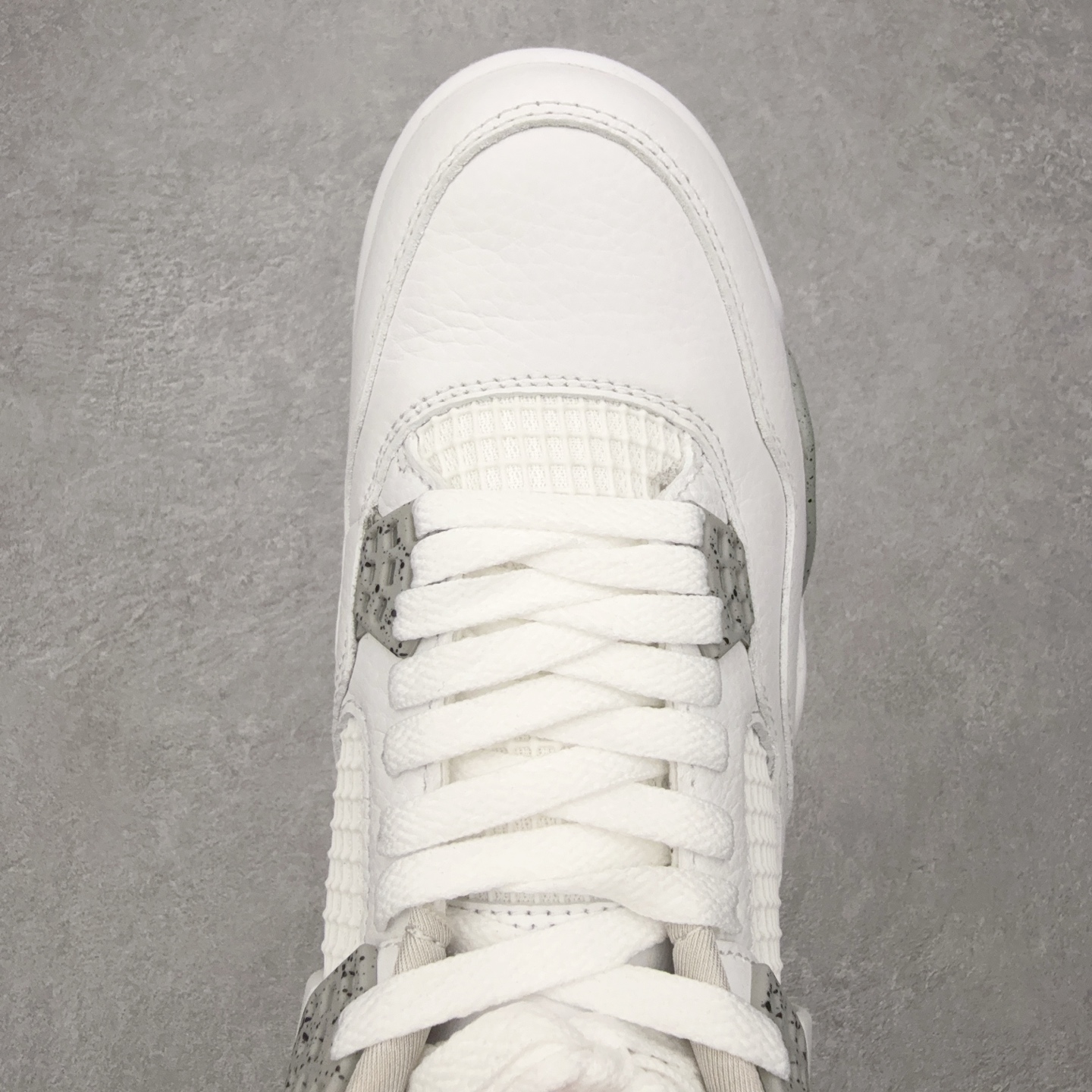 ＃DT纯原 Air Jordan AJ4 Retro 白灰奥利奥 CT8527-100 原厂头层皮料 全