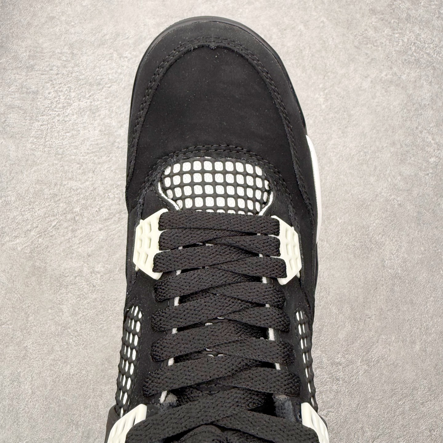 ＃DT纯原 Air Jordan AJ4 Retro 白黑雷公 FQ8138-001 原厂头层皮料 全新
