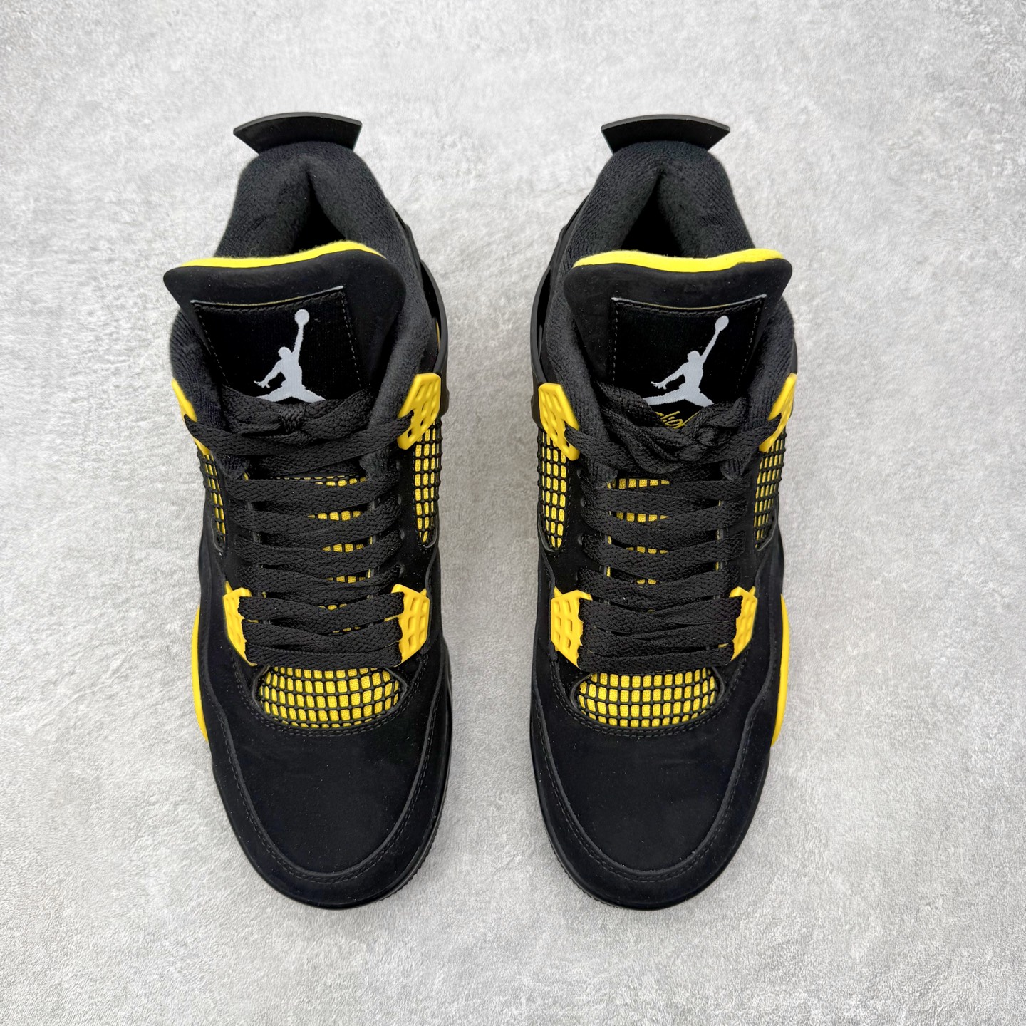 ＃DT纯原 Air Jordan AJ4 Retro 黑黄雷公 DH6927-017 原厂头层皮料 全新