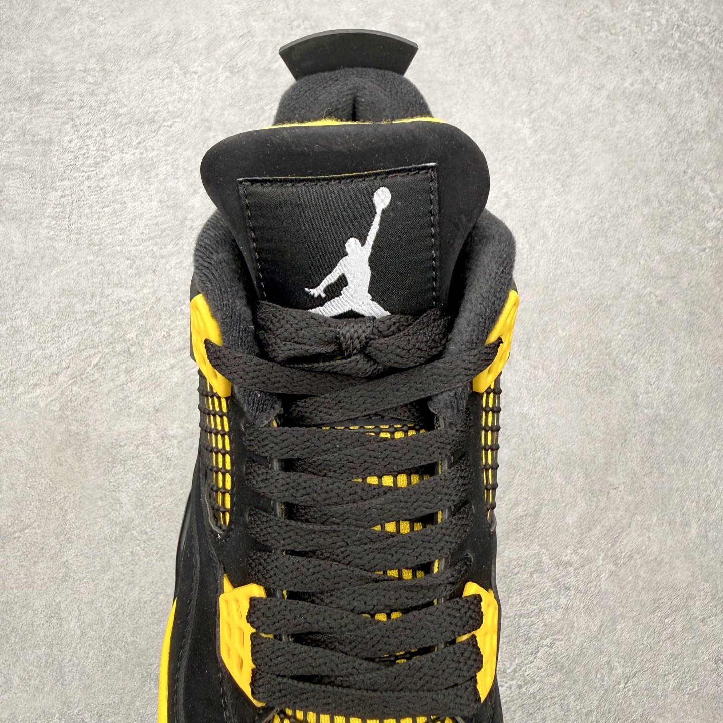 ＃DT纯原 Air Jordan AJ4 Retro 黑黄雷公 DH6927-017 原厂头层皮料 全新