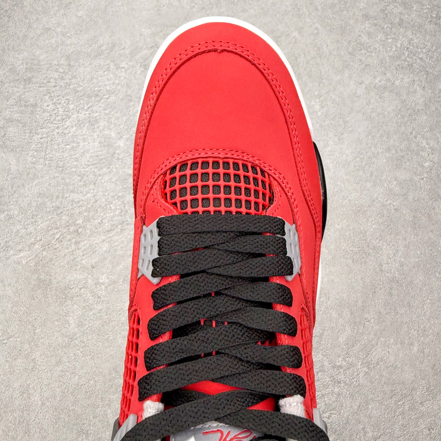 ＃DT纯原 Air Jordan AJ4 Retro 愤怒的公牛 红色 FQ8138-600 原厂头层皮