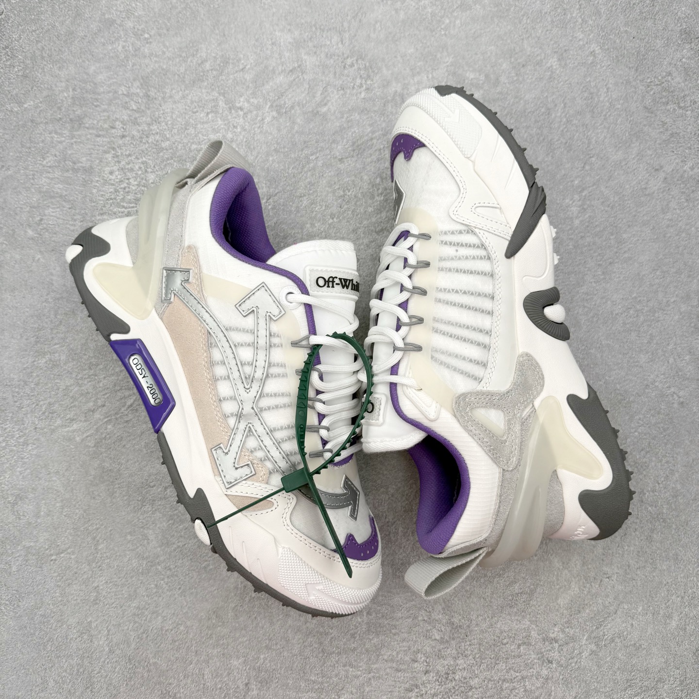 ＃KX OFF-WHITE ODSY OW圆头系带耐磨低帮 生活休闲鞋 潮流文化从边缘化走向中心，是Of