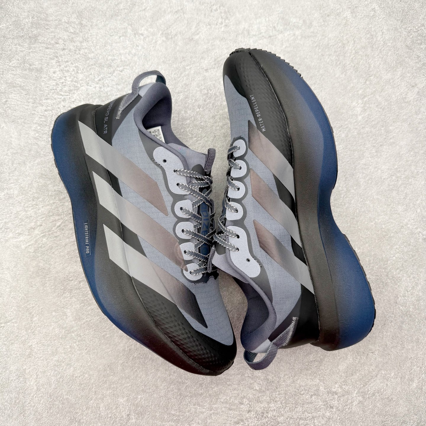 AD Adizero EVO SL ATR M 马拉松竞速专业跑鞋 CELERMESH针织网面非常轻薄 