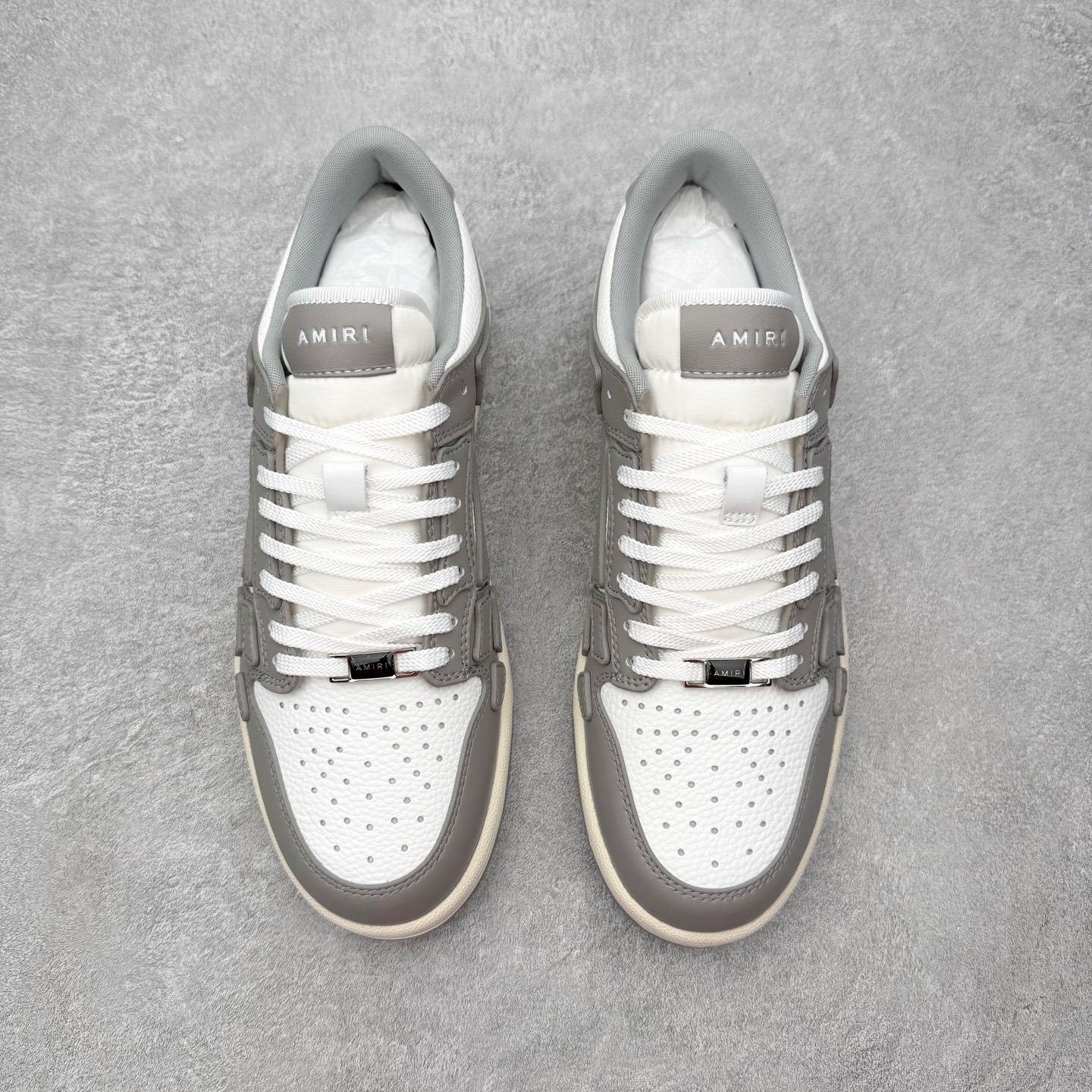 ＃莞产 Amiri 埃米尔 Skeleton Low-Skel top Sneakers 骨骼系列情侣鞋