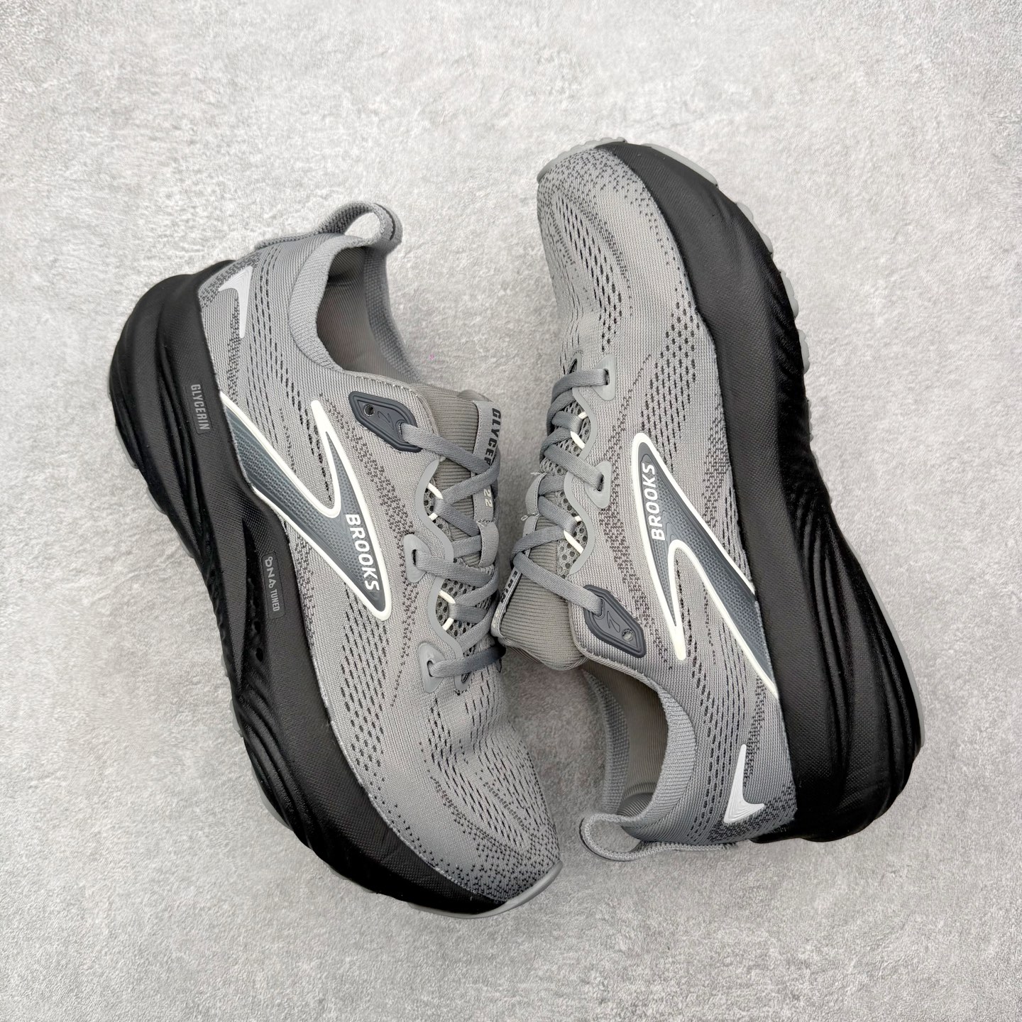 ＃福利特价‼️Brooks Glycerin GTS 22 布鲁克斯舒适百搭宽版防滑耐磨 低帮 休闲马拉