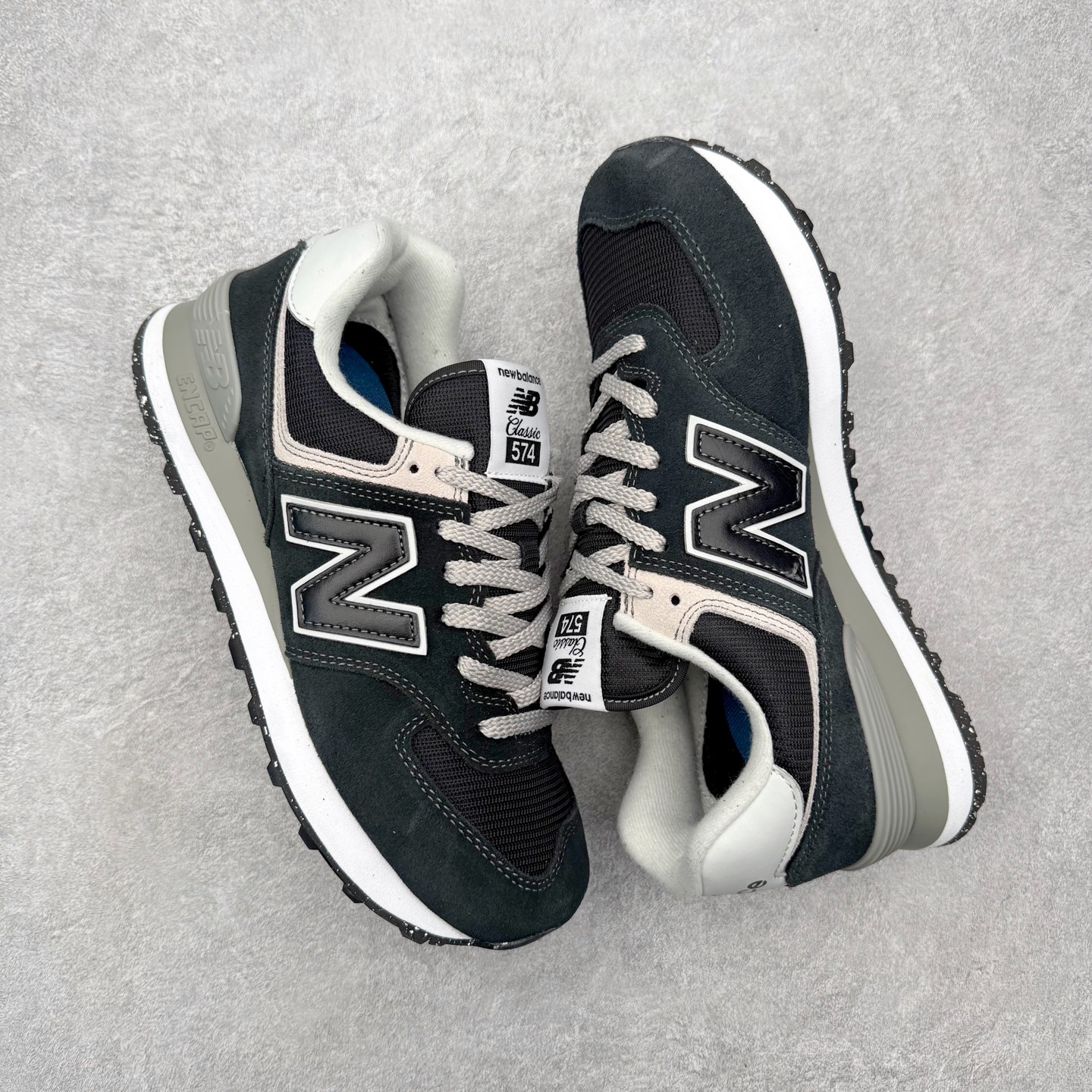 ＃DT纯原 New Balance NB574 新百伦系列复古运动跑鞋 材质细节鞋标处理与正品无差 原版